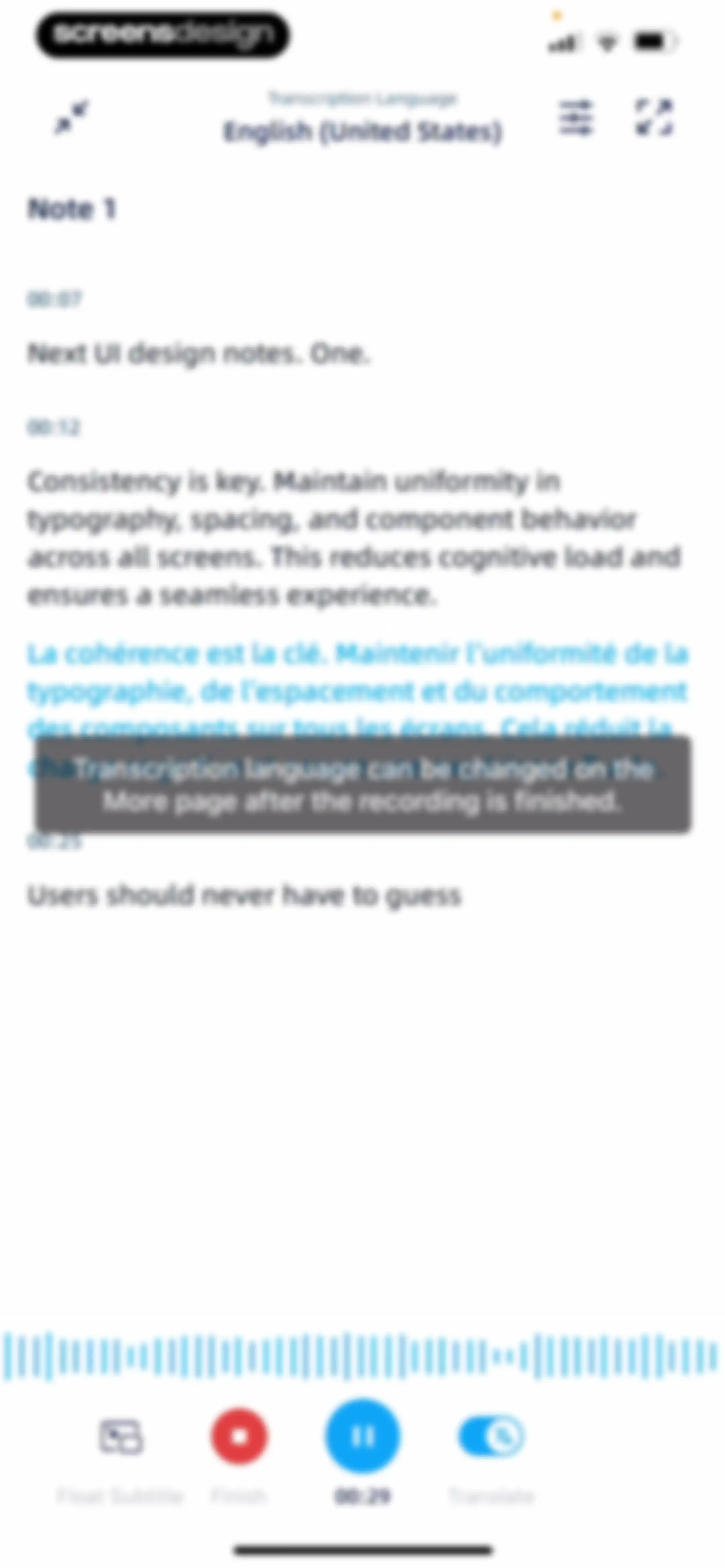 iRecord: Transcribe Voice Memo screen 20