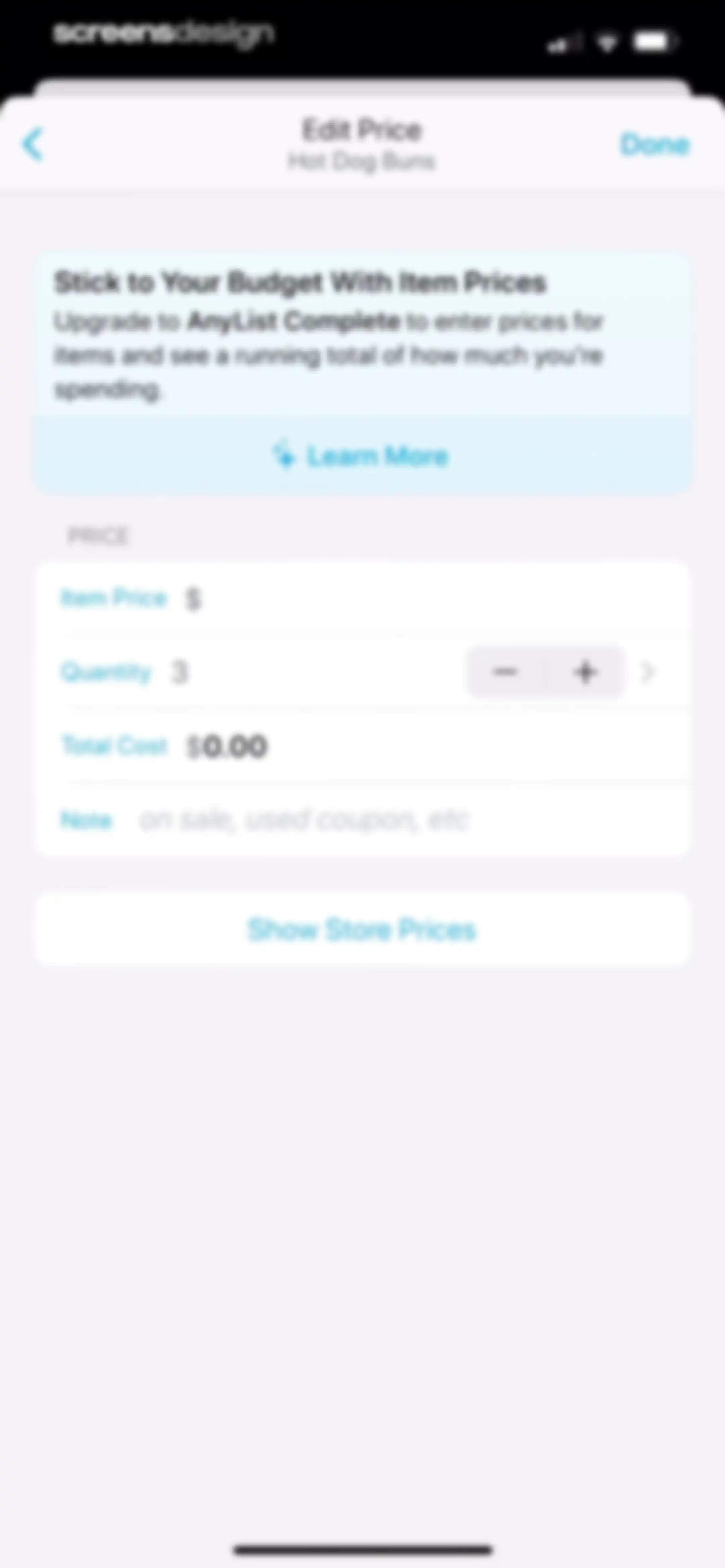 AnyList: Grocery Shopping List screen 38