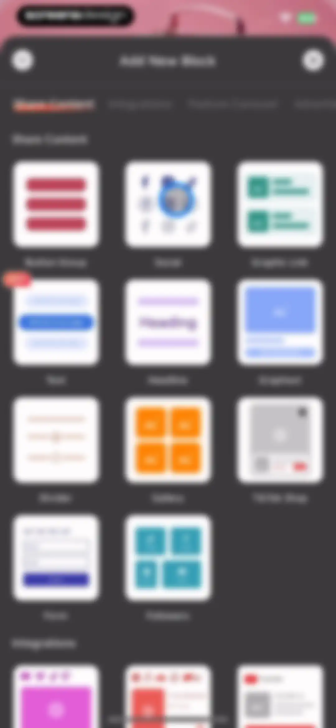 Linkbio - Link in Bio Builder screen 21