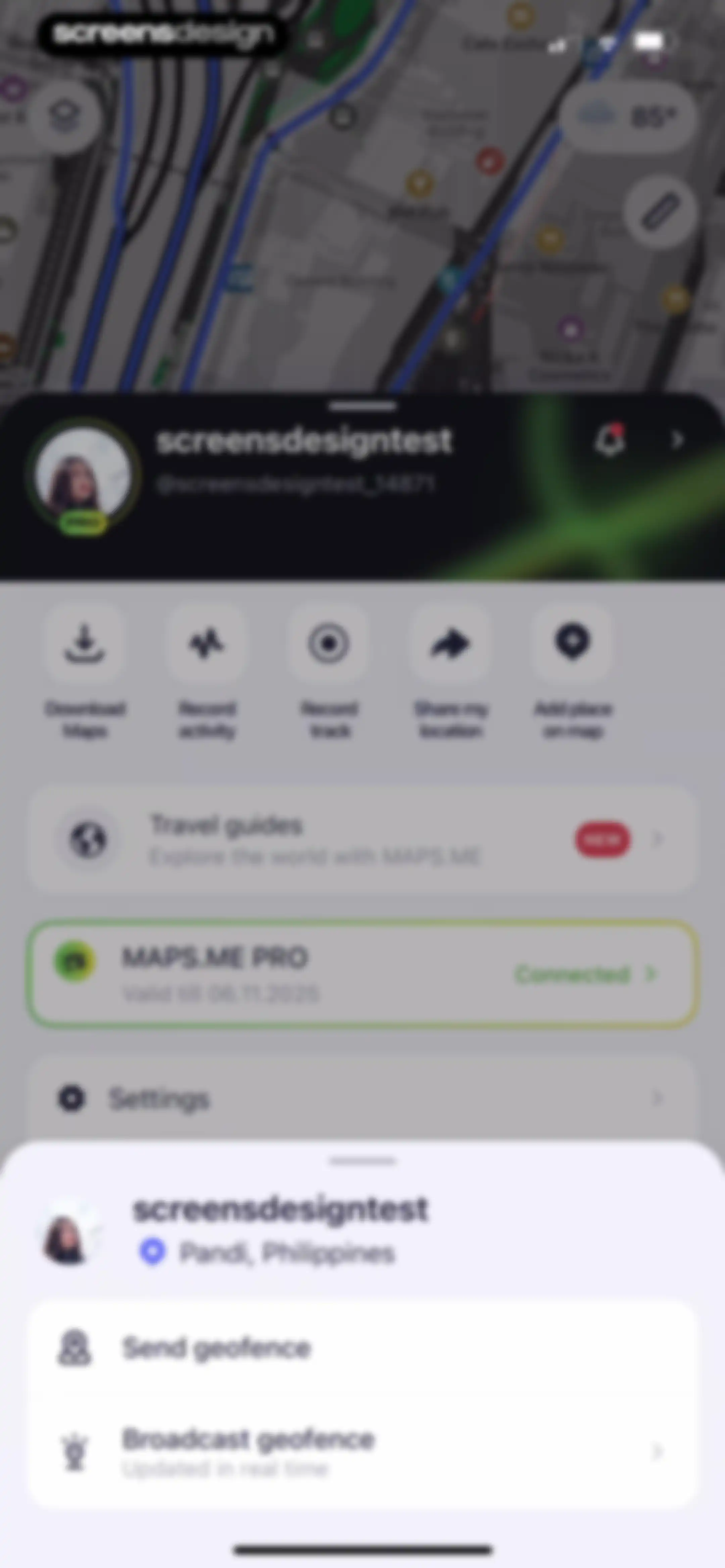 MAPS.ME: Offline Maps, GPS Nav screen 102