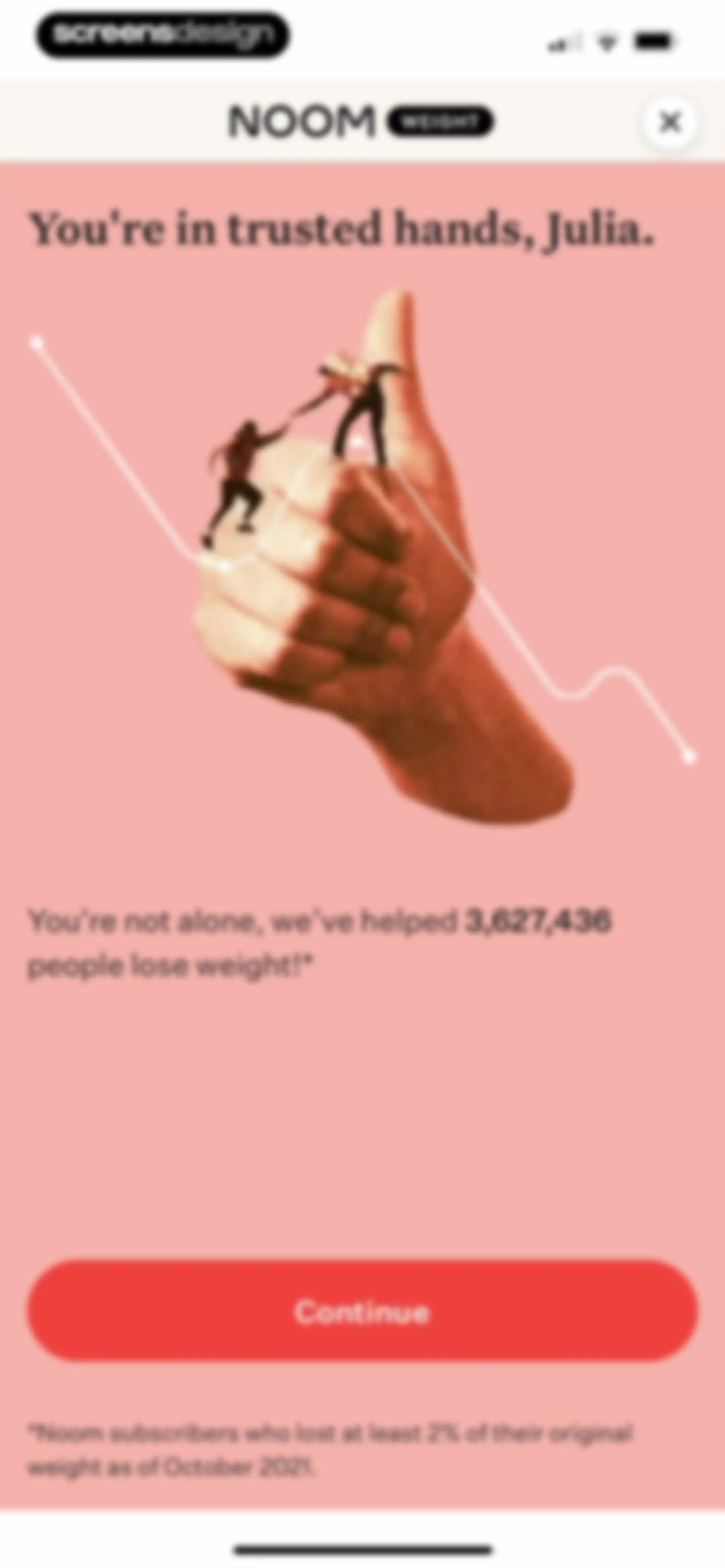 Noom Weight Loss, Food Tracker screen 24