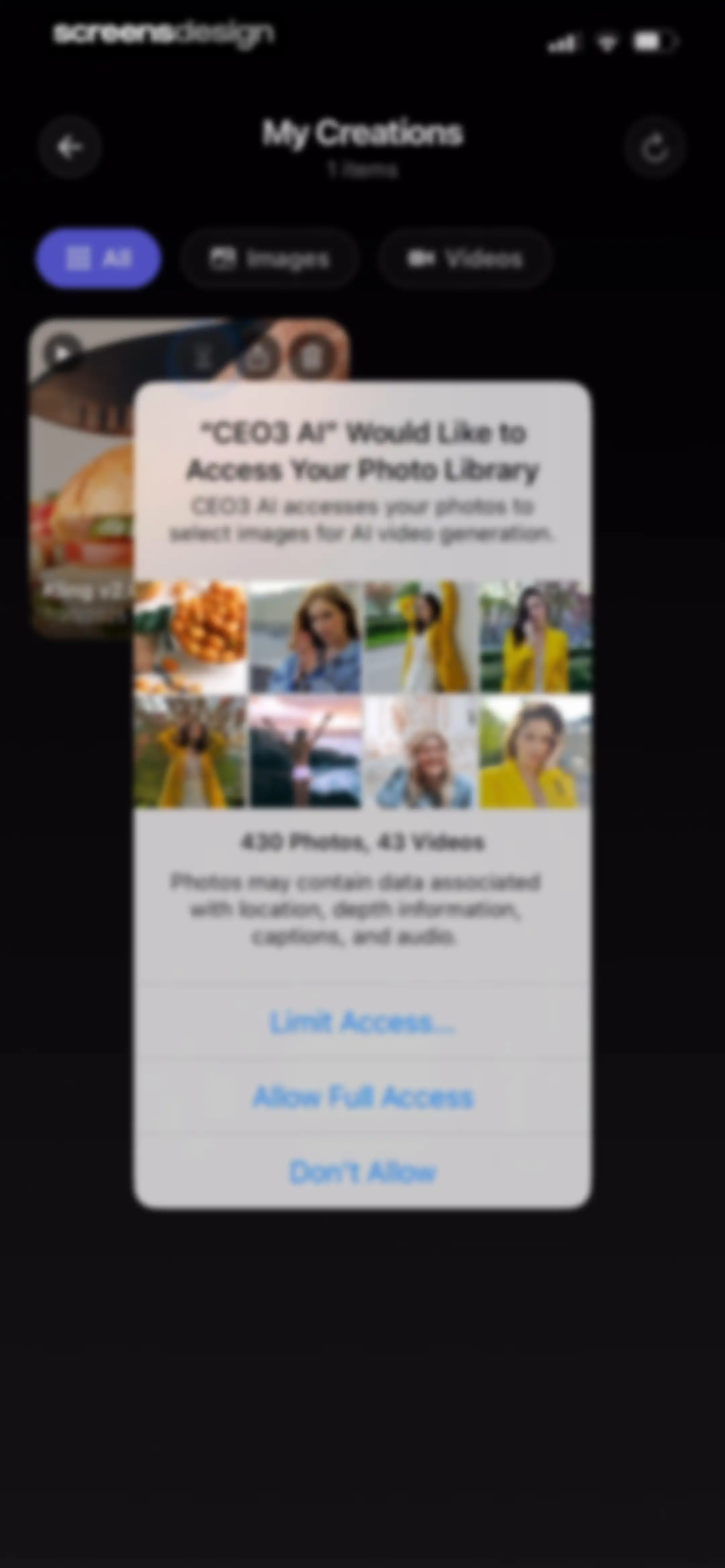 Ceo3 : AI Video Generator screen 53