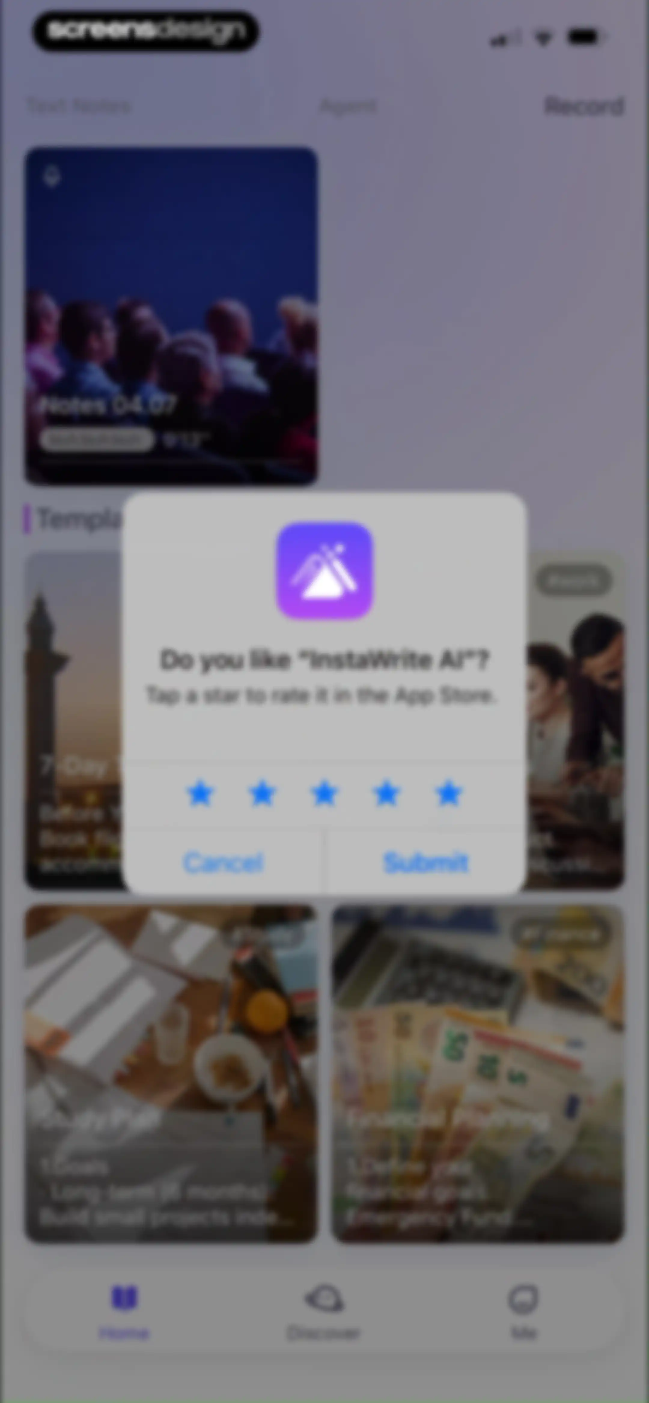 WriteSwift AI - Note Taking screen 58