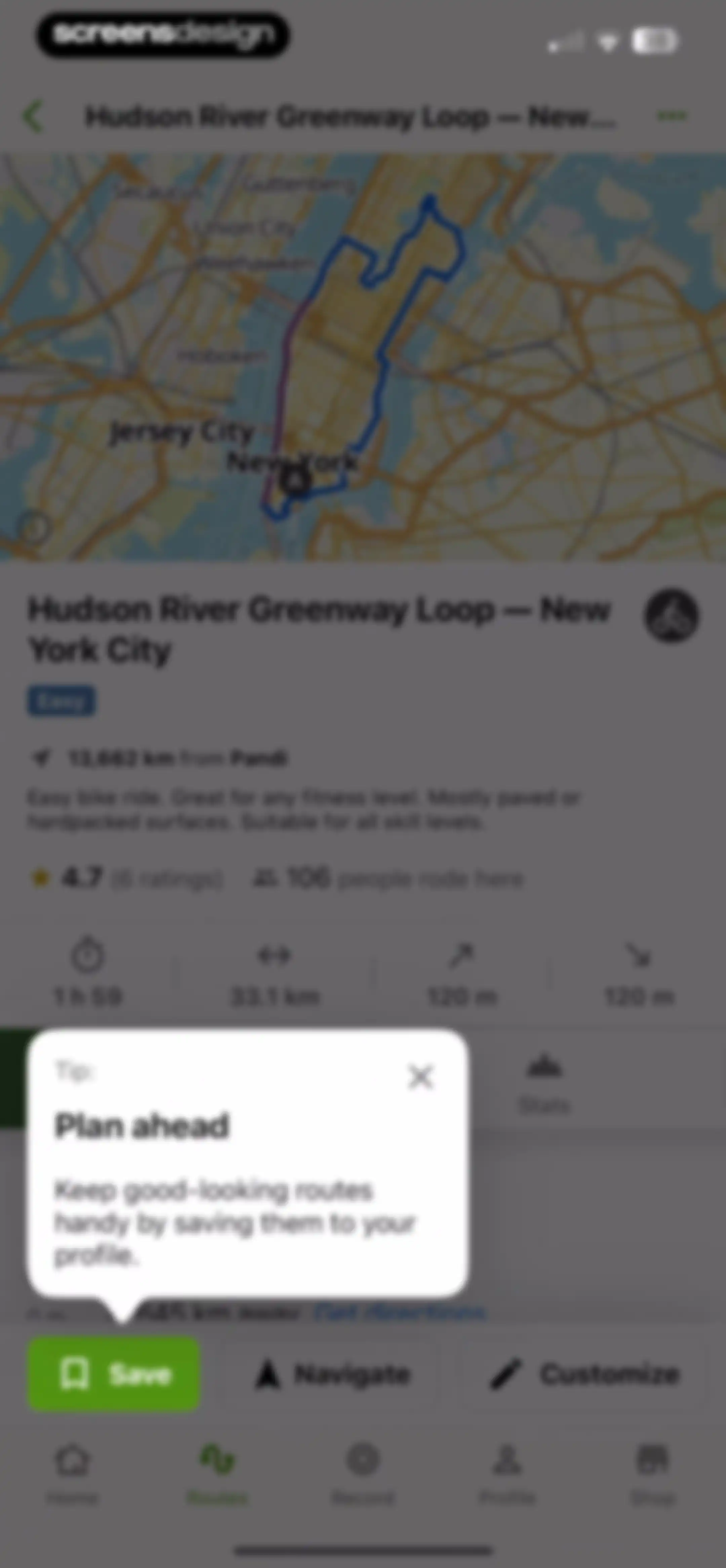 komoot - hike, bike & run screen 70