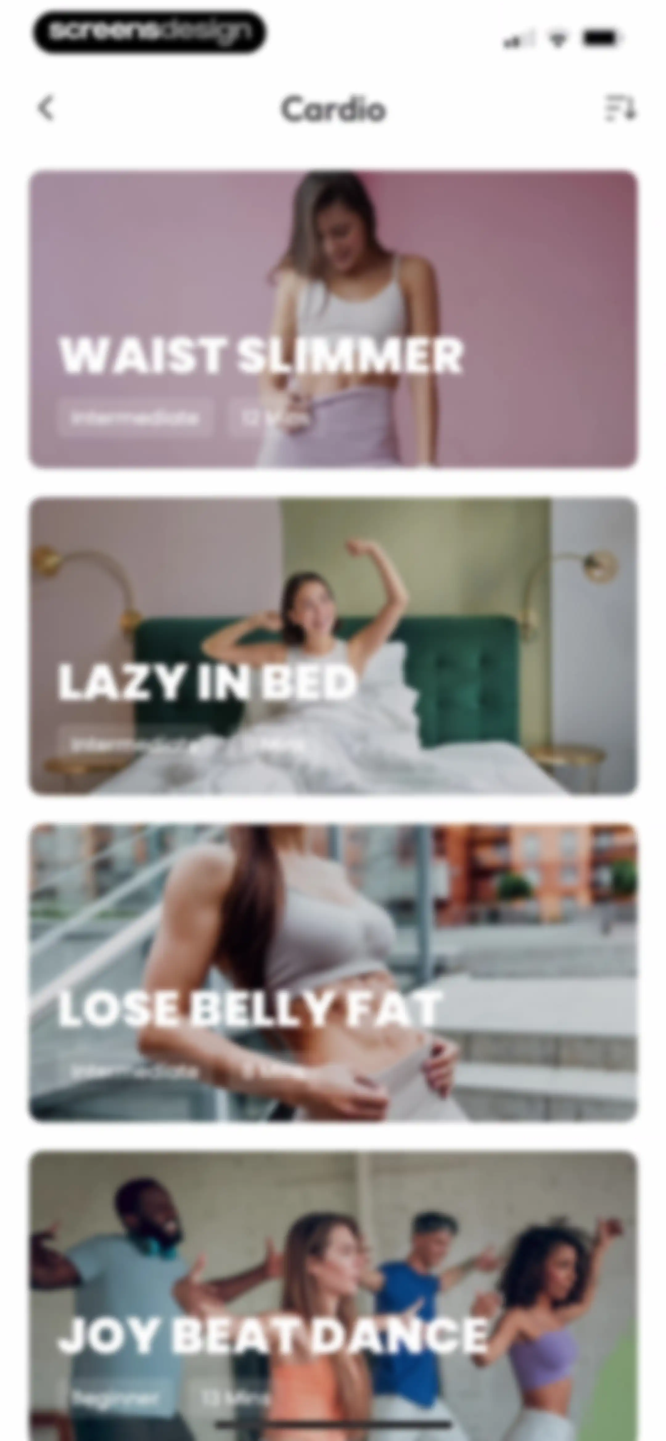 Workout for Women: Home & Gym screen 141