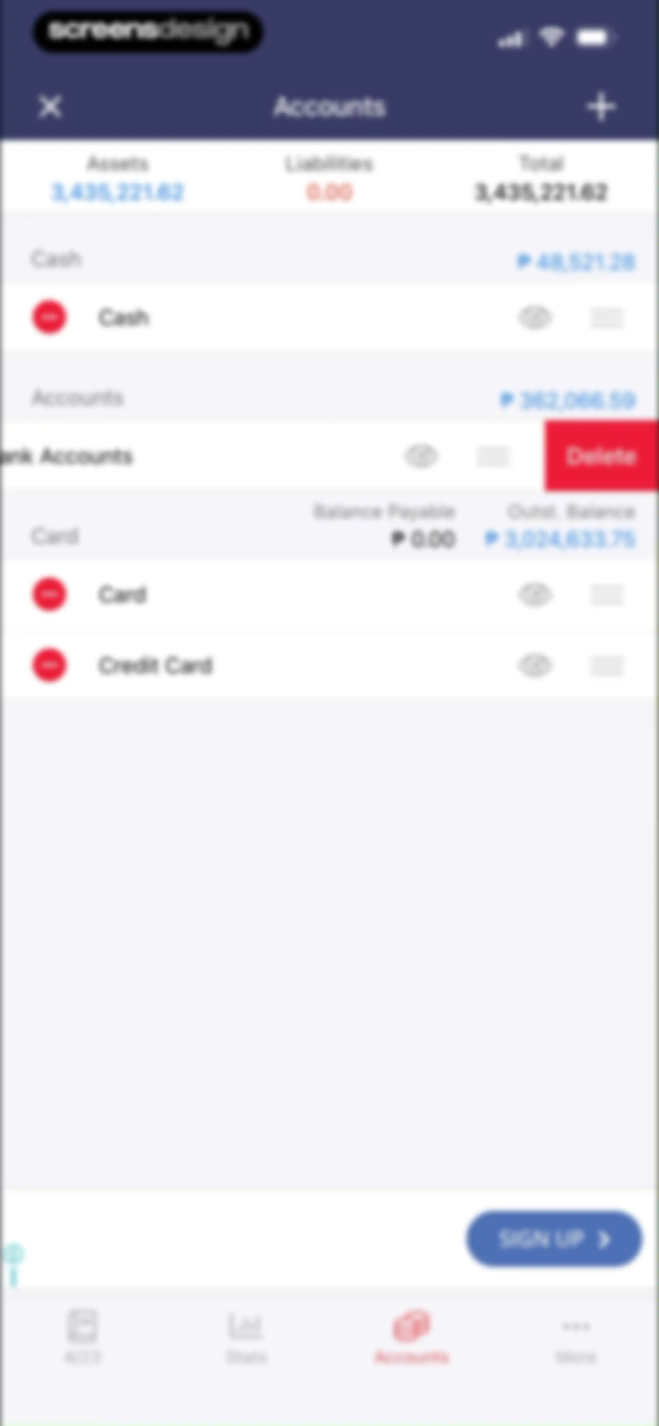 Money Manager Expense & Budget screen 77