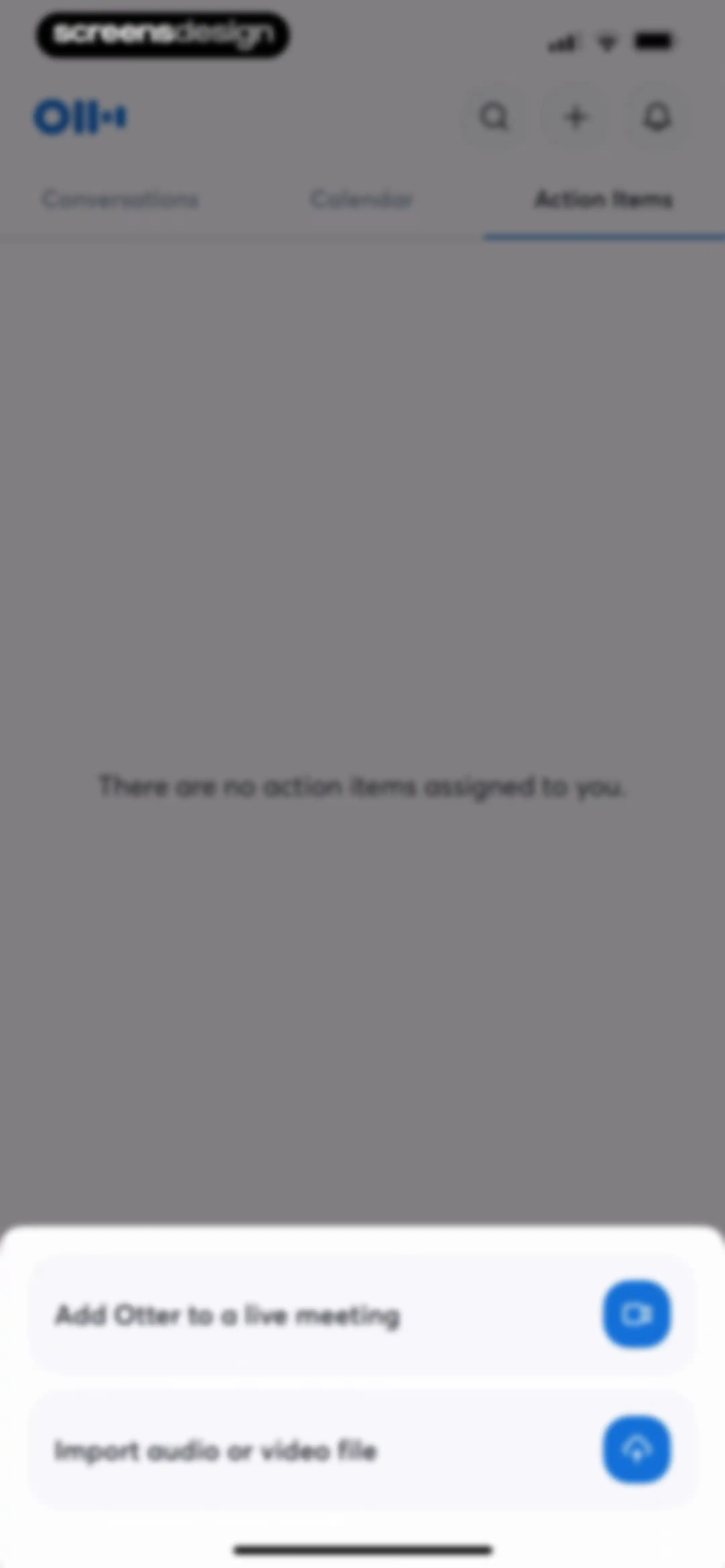 Otter Transcribe Voice Notes screen 53