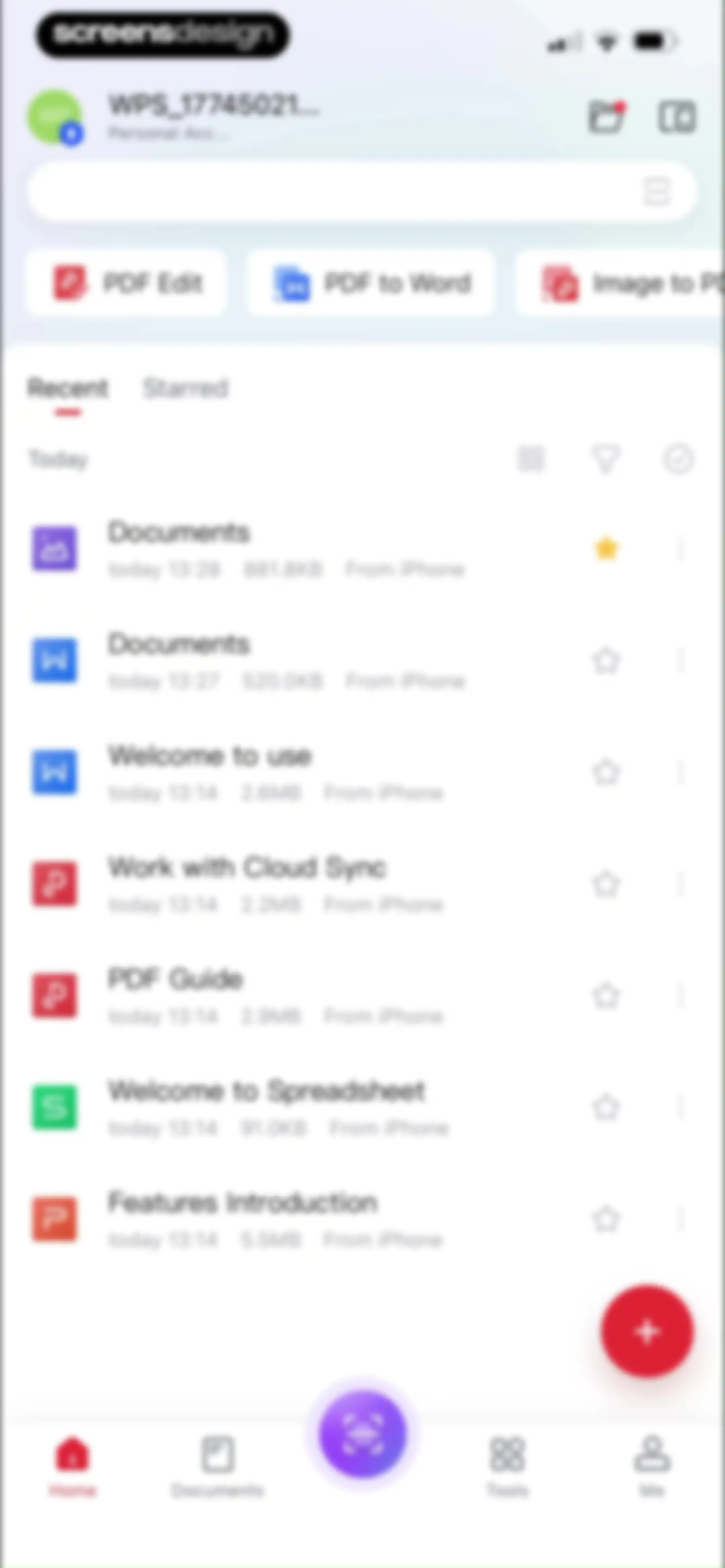 WPS Office-AI Doc, PDF, Sheet screen 116
