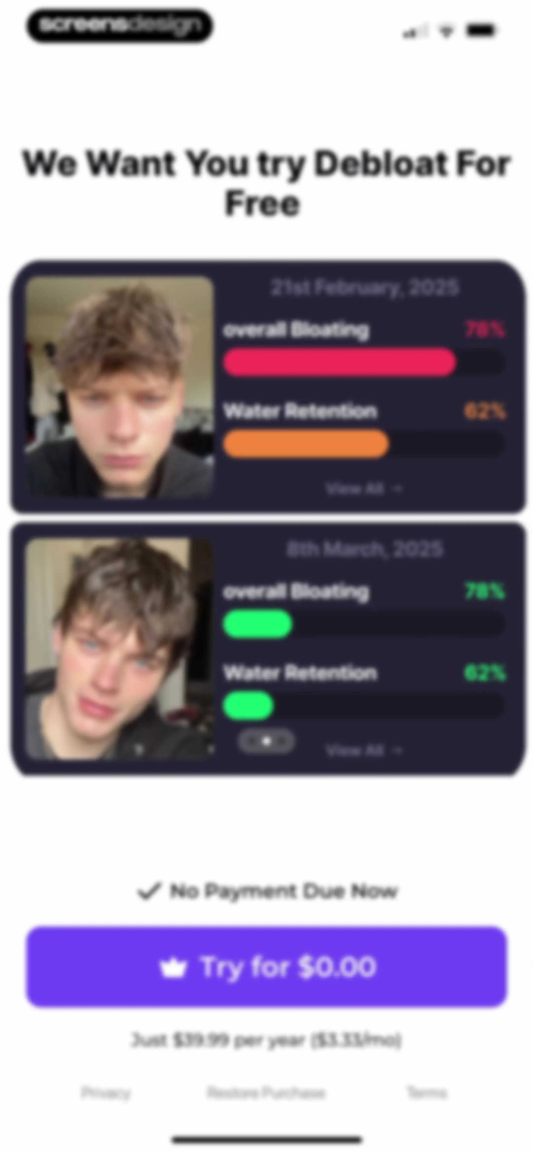 Depuff AI - Debloat your face screen 46