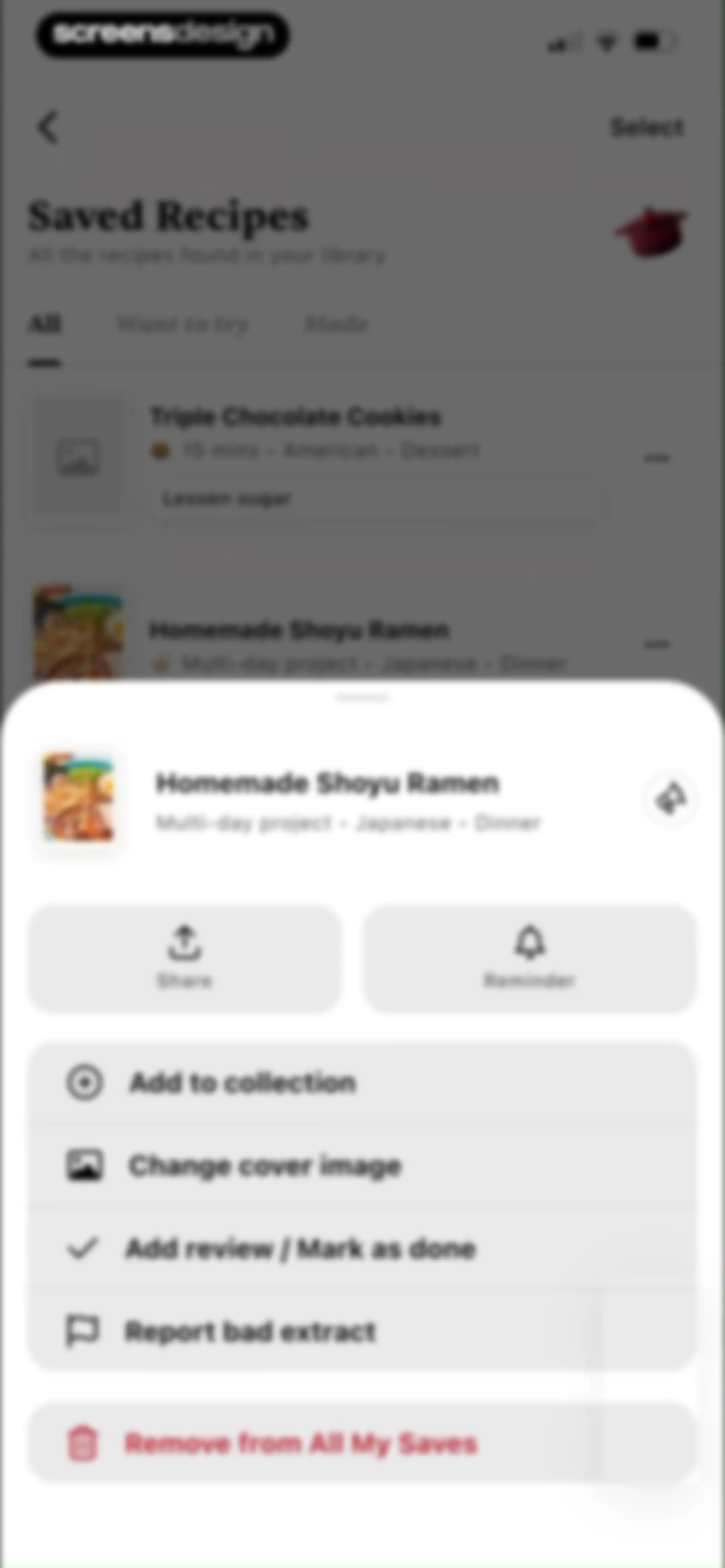 Albo: Save & Organize screen 114