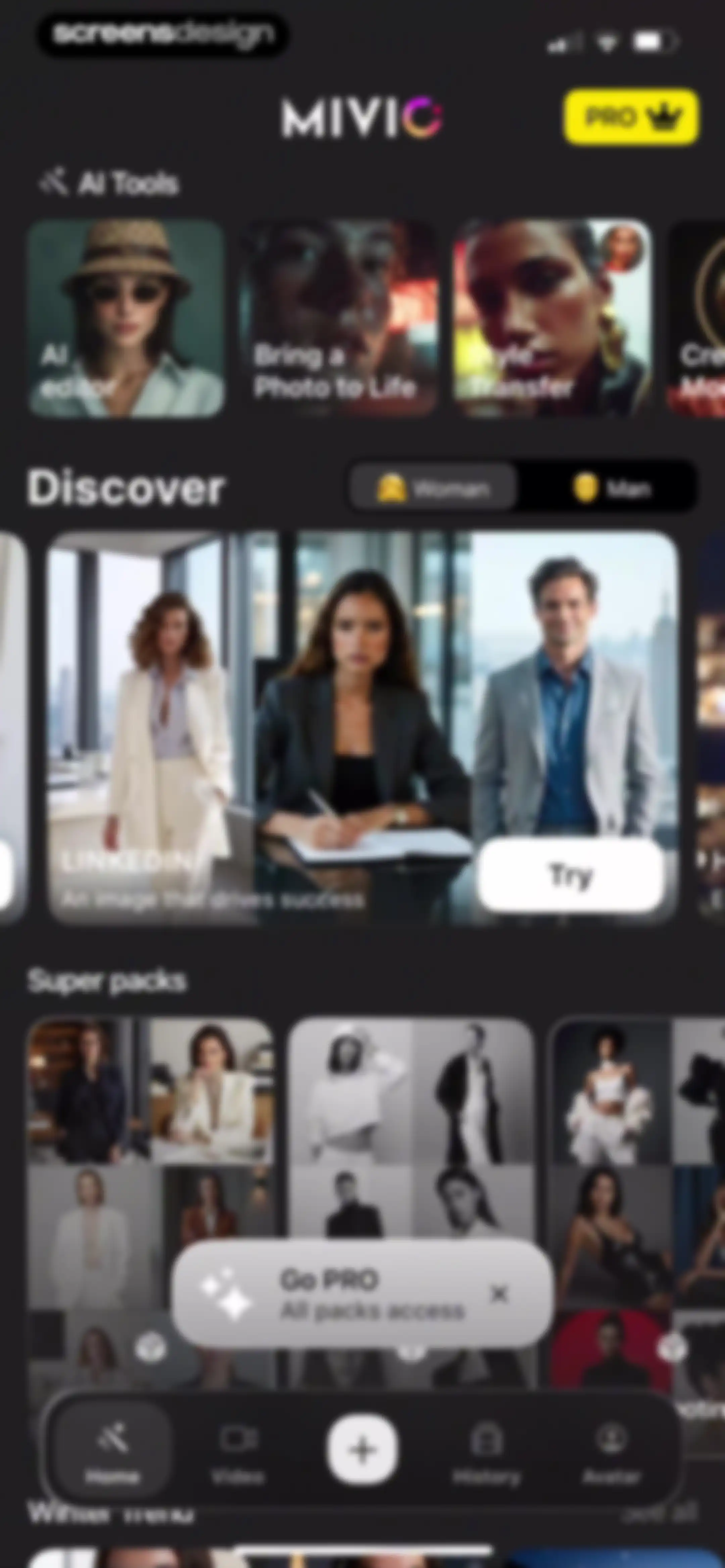 Mivio: AI Photo Video screen 19