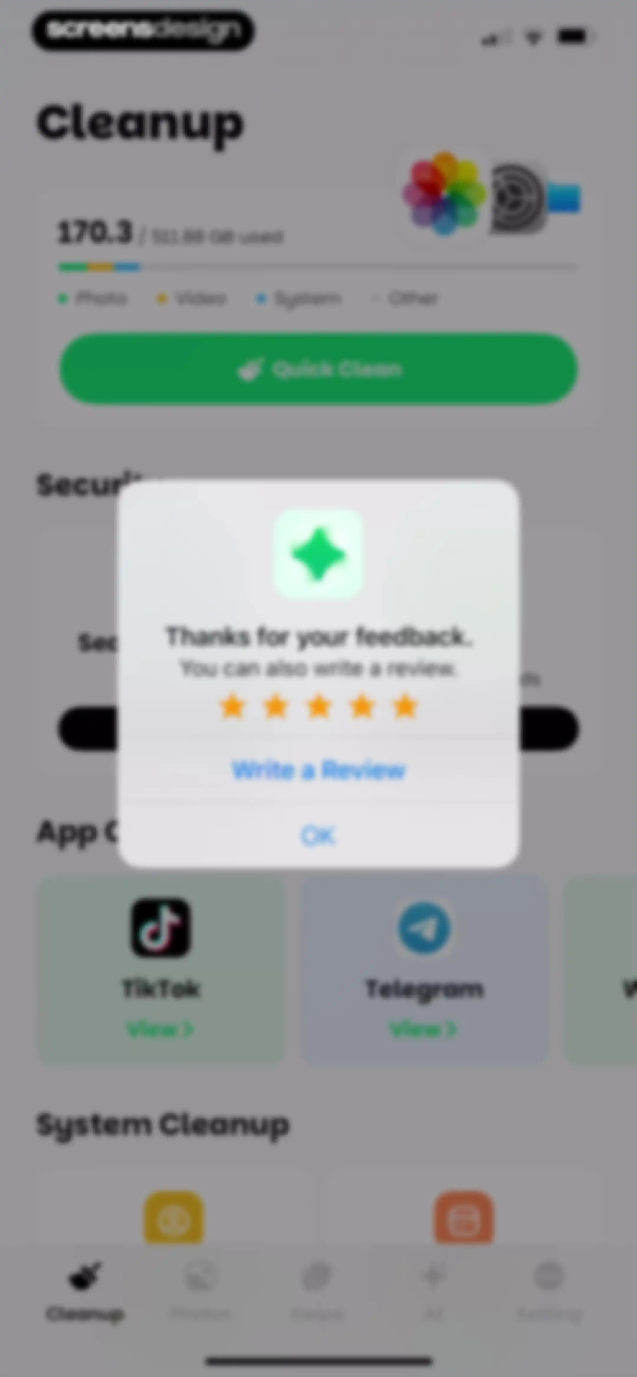 Deep Cleaner - Phone Cleaning screen 27