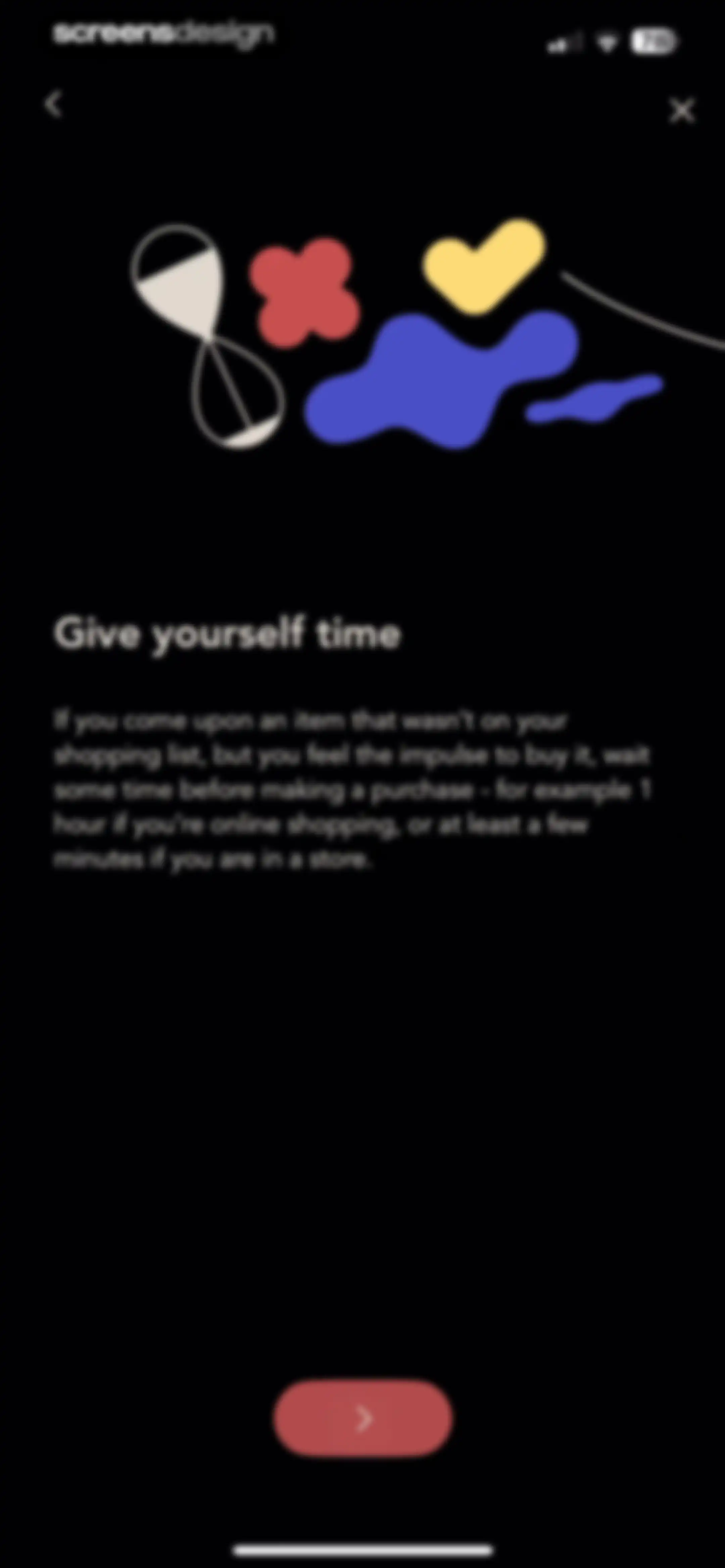 bless. minimal shopping habits screen 84