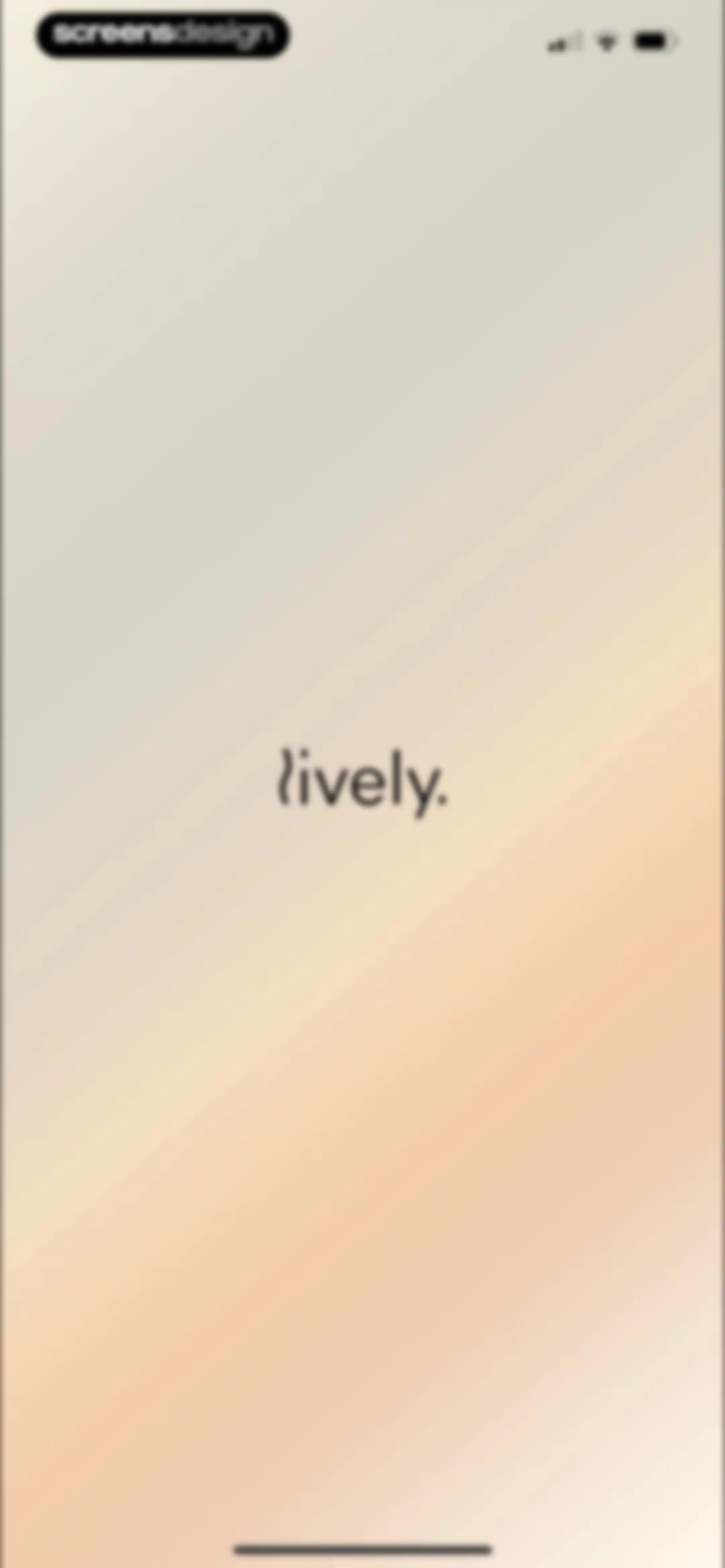 Lively - Period Tracker, Cycle screen 1