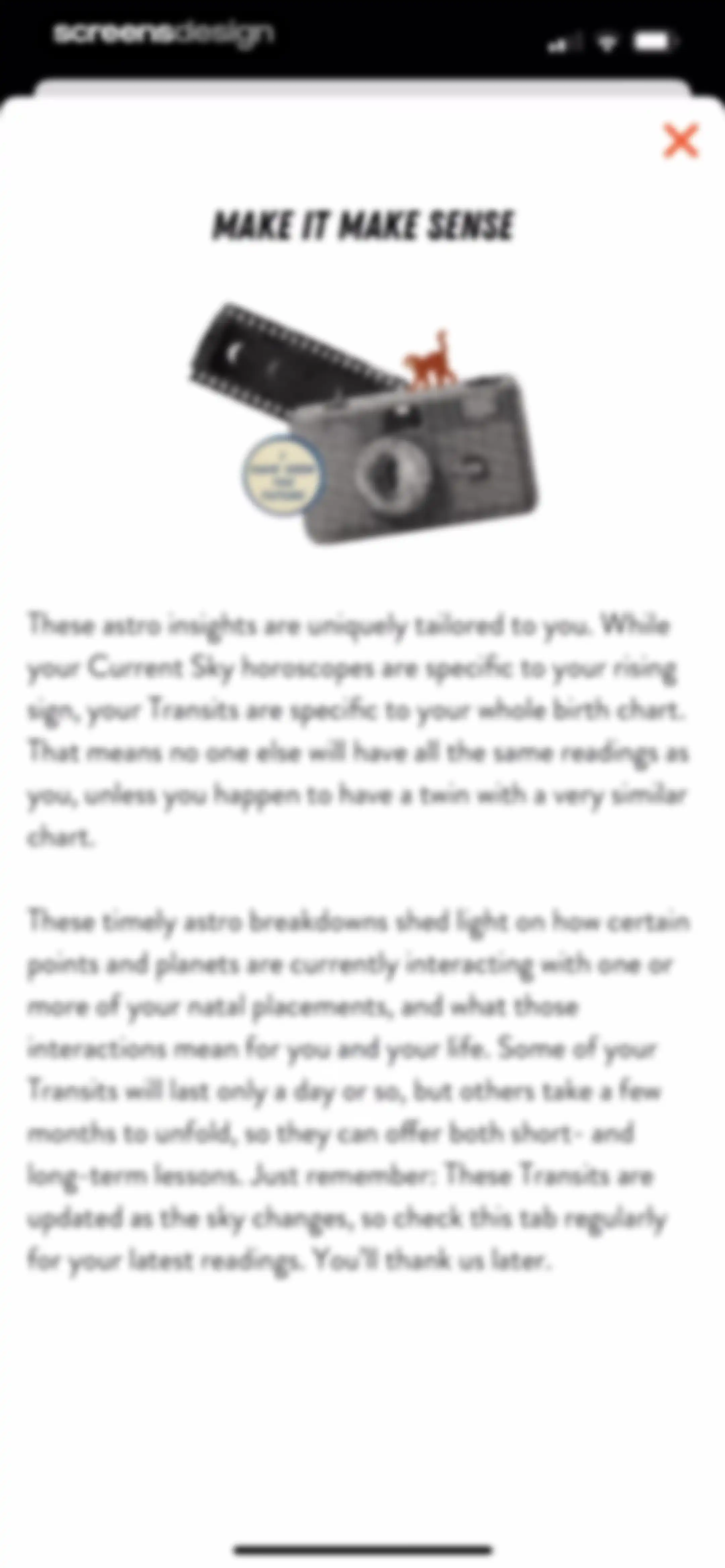 CHANI: Your Astrology Guide screen 102