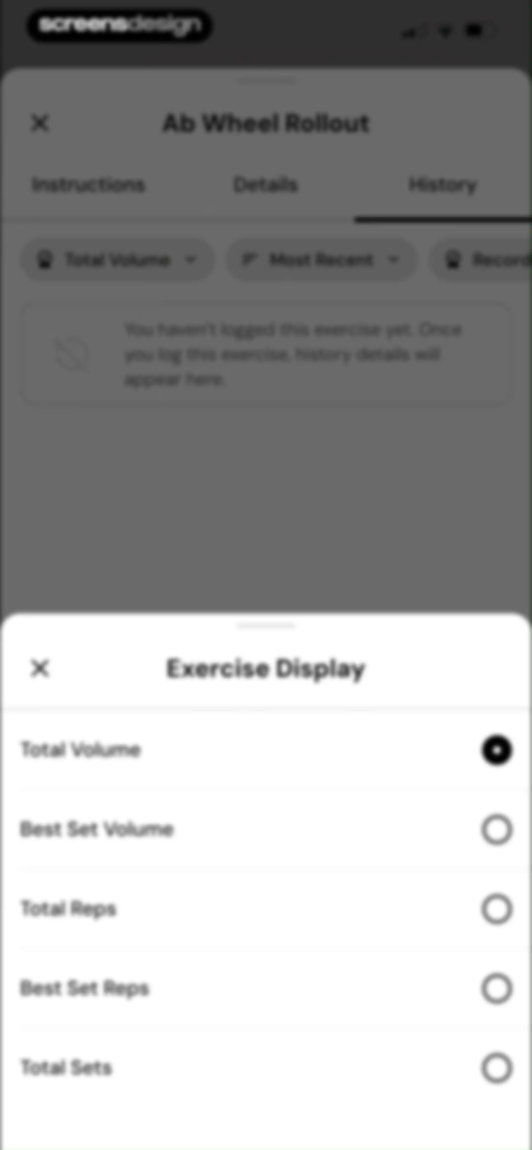 MacroFactor Workouts - Tracker screen 80