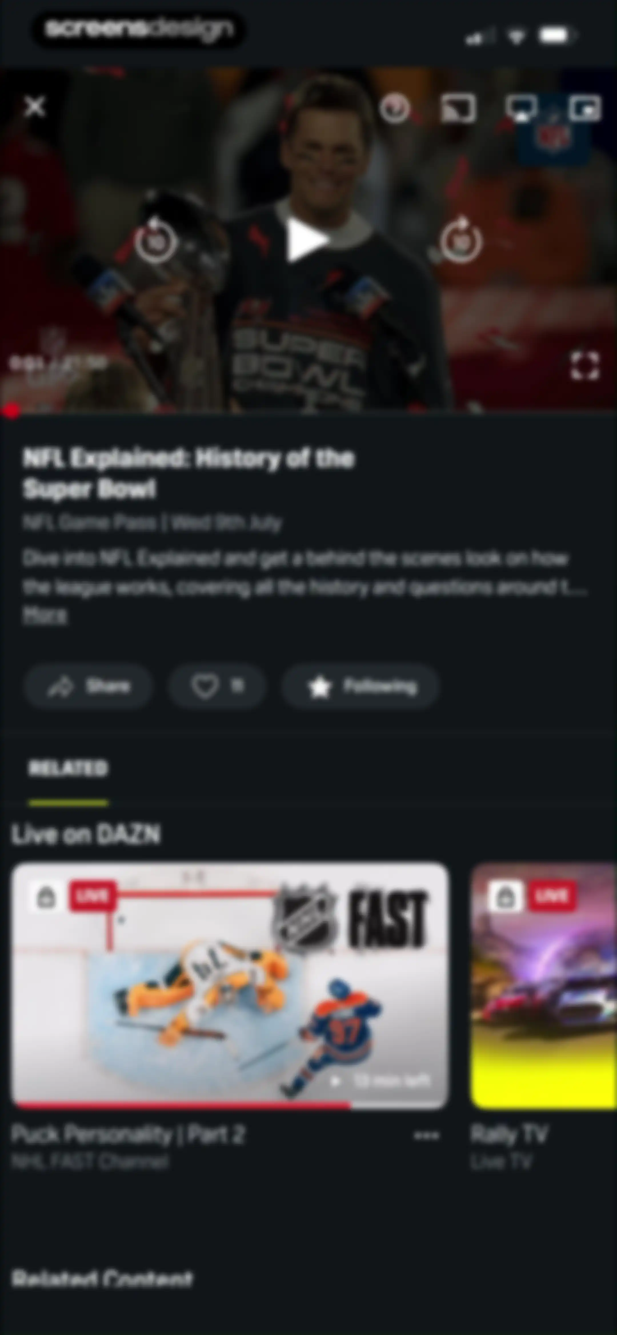 DAZN: Stream Live Sports screen 36