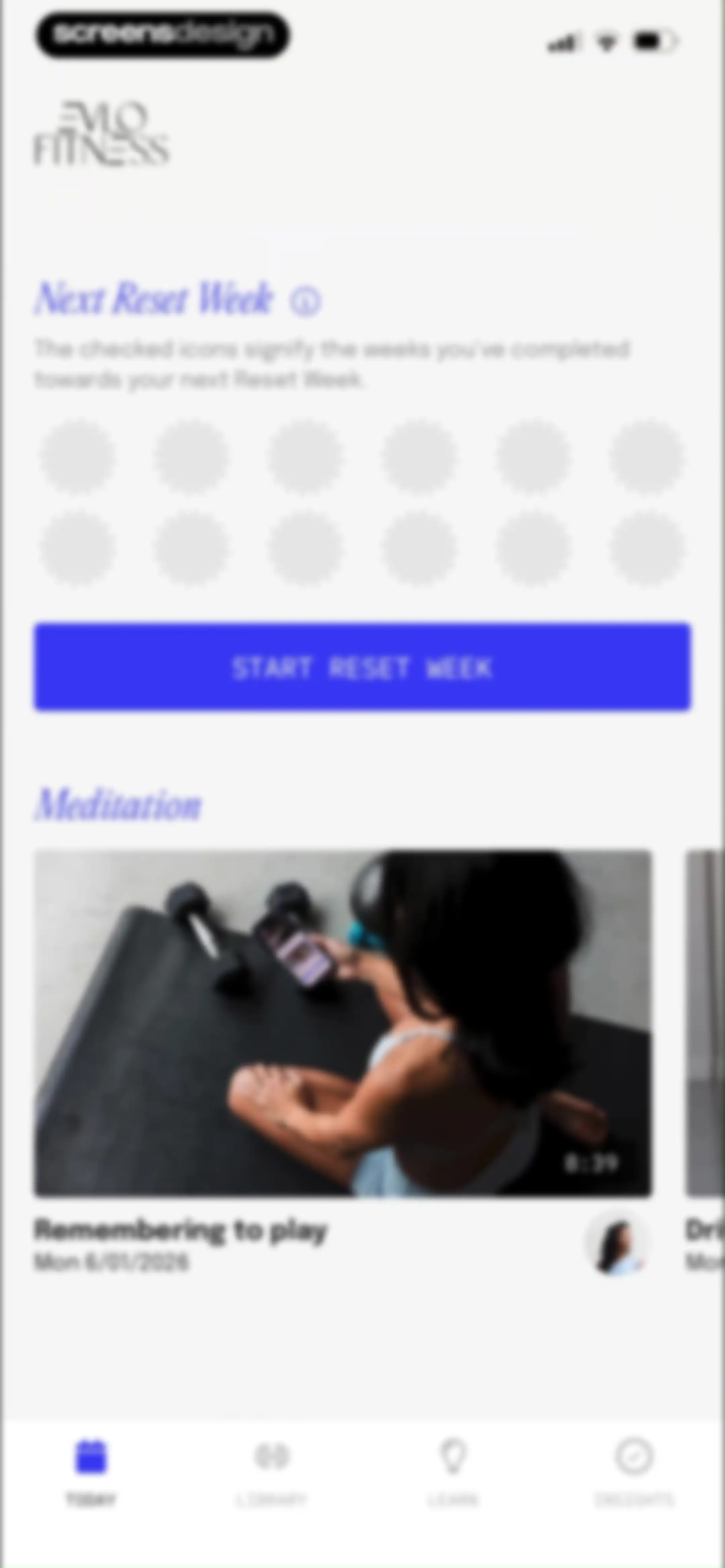 Evlo Fitness screen 34