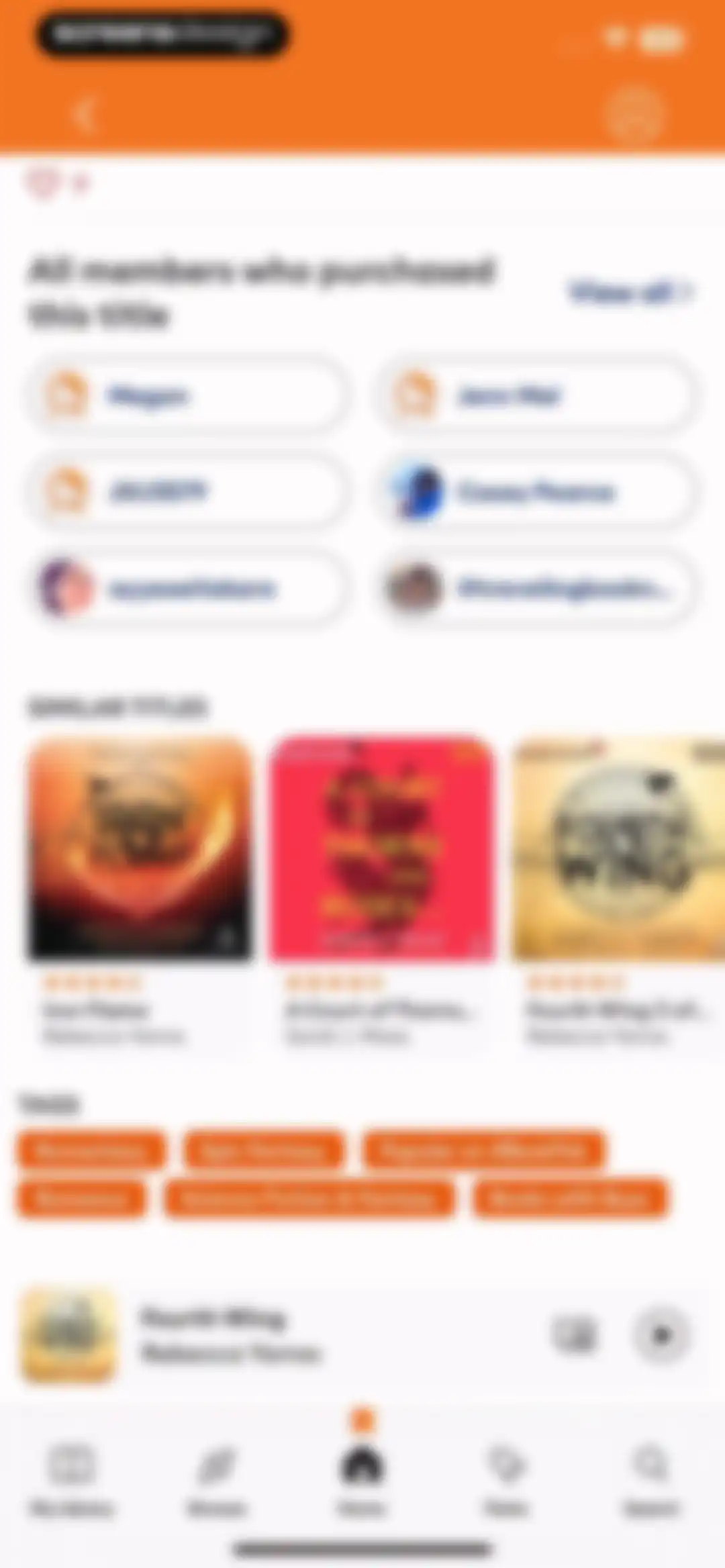 Audiobooks.com: Get audiobooks screen 22