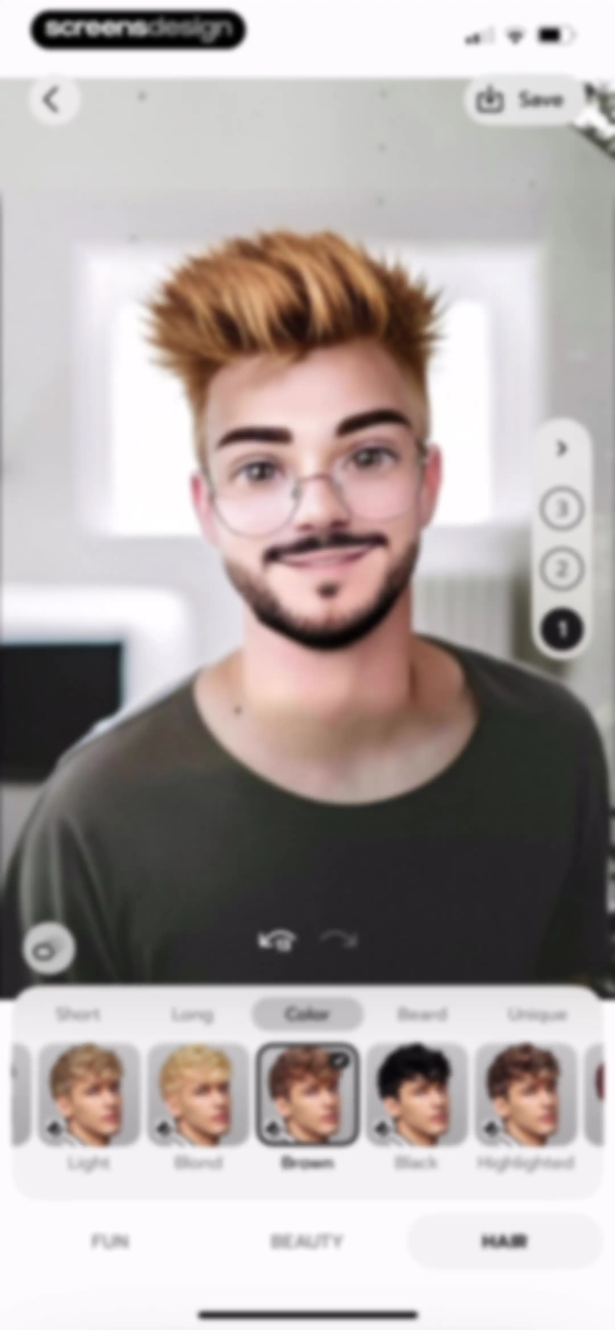 FaceLab: Face Age, Hair Filter screen 34