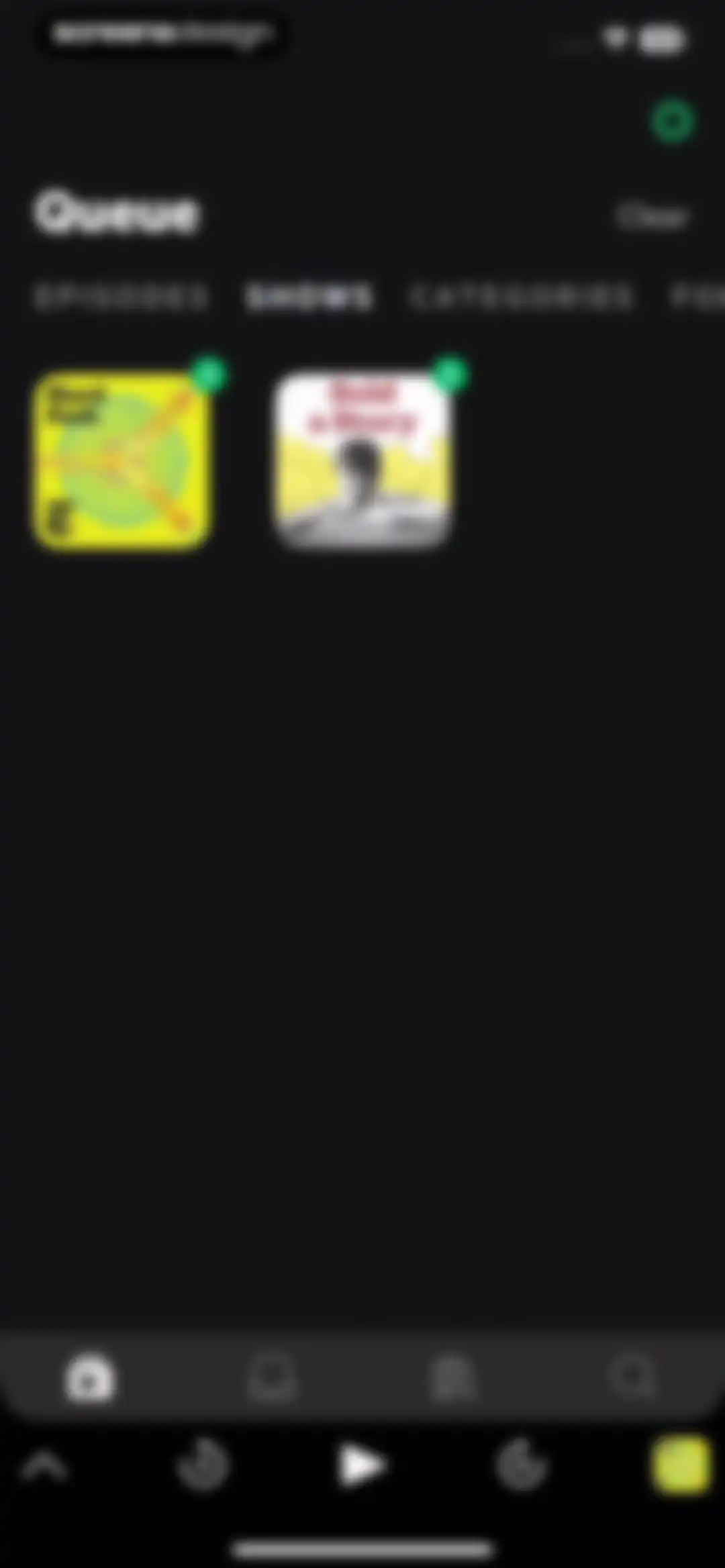 Castro: Podcast App & Player screen 77