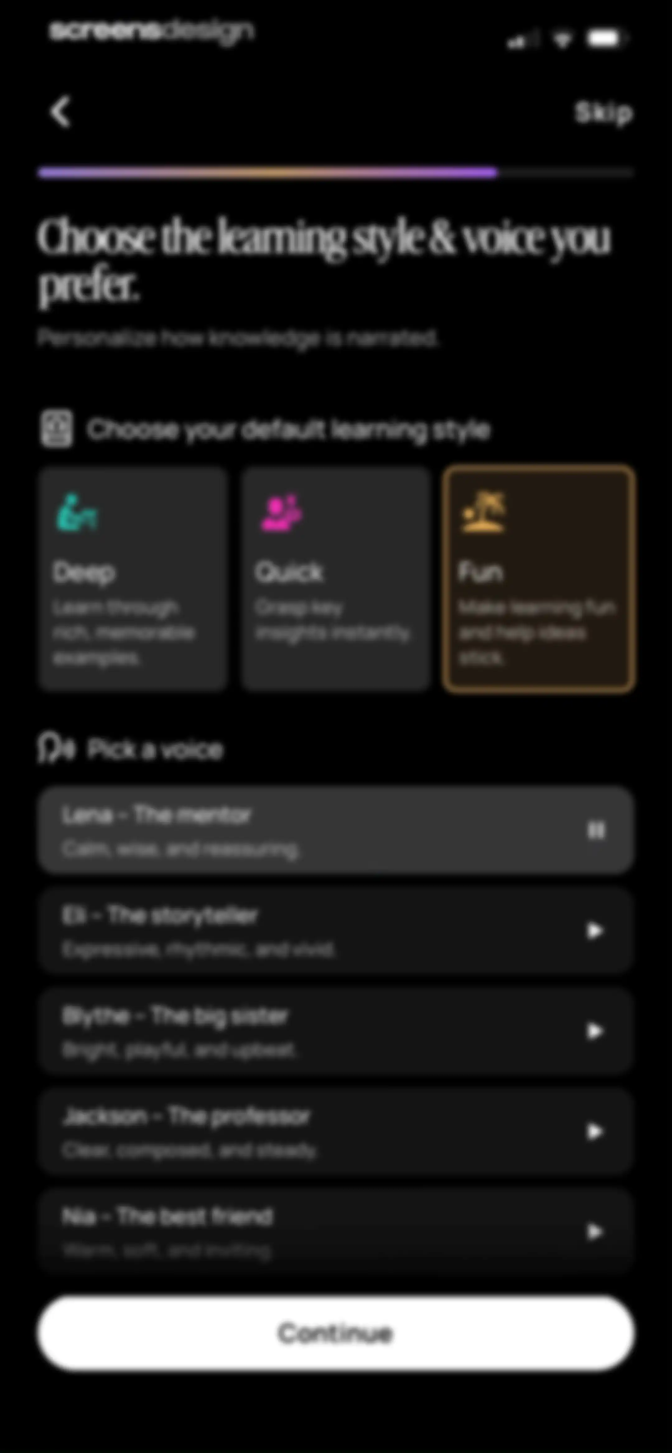 BeFreed: Personalized Learning screen 13