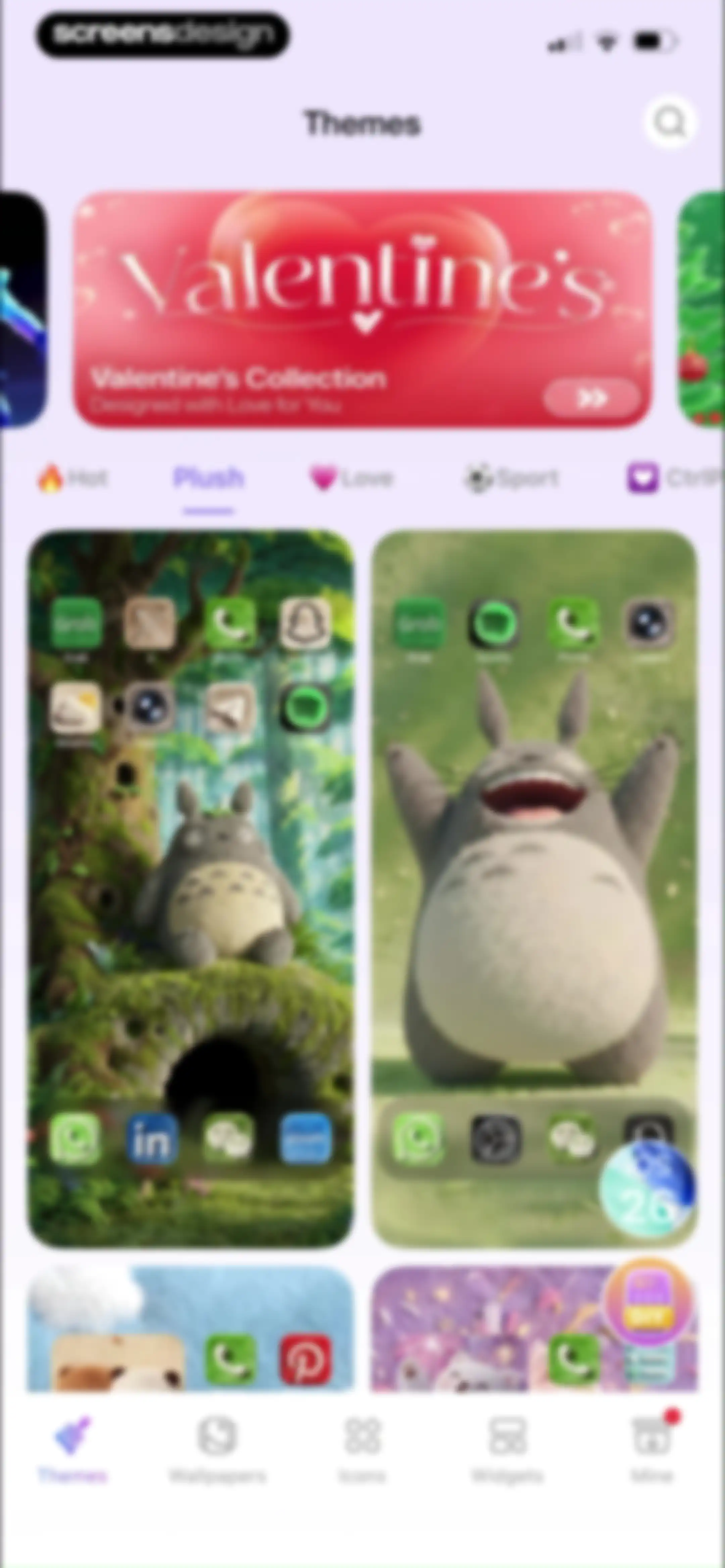 Themie: Wallpapers & Theme screen 40