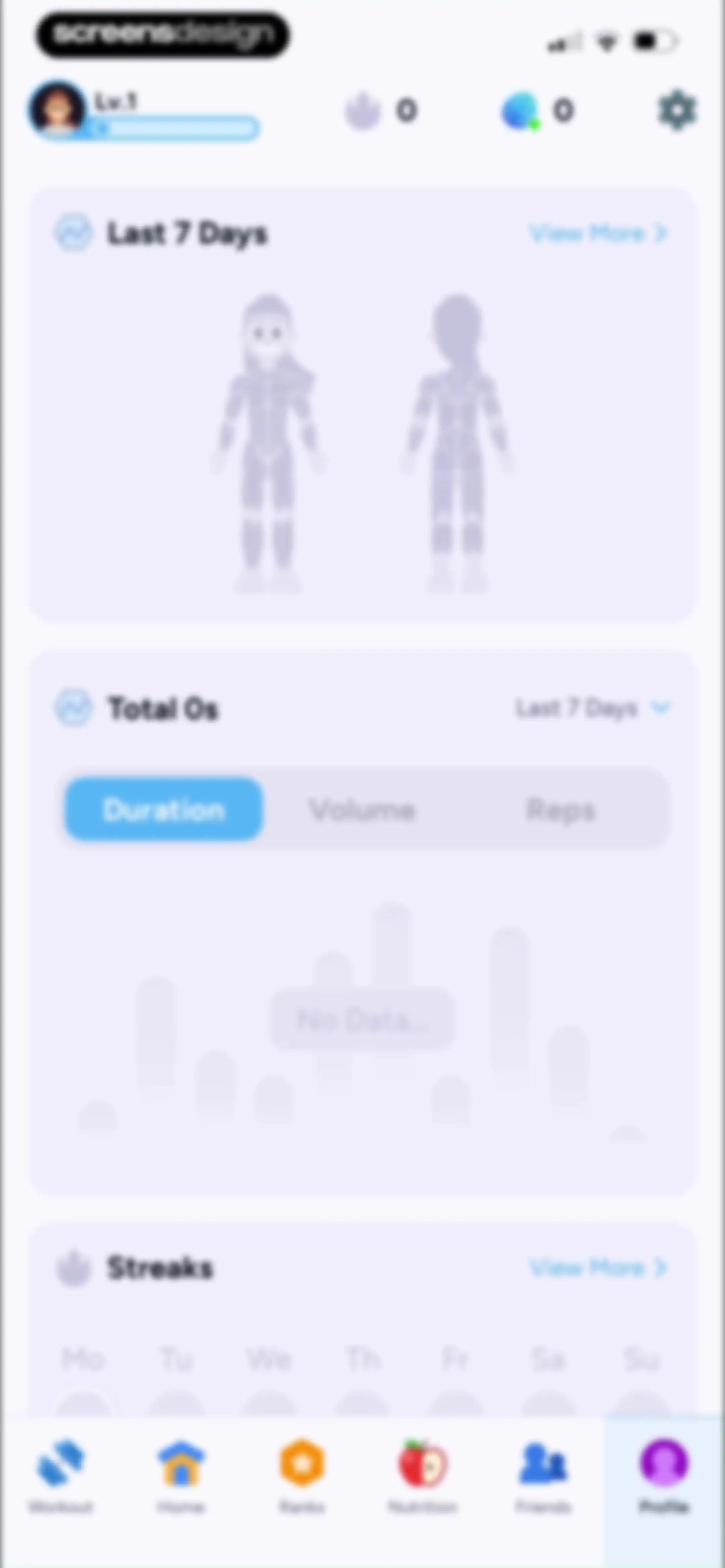 Liftoff - Ranked Gym Workouts screen 289
