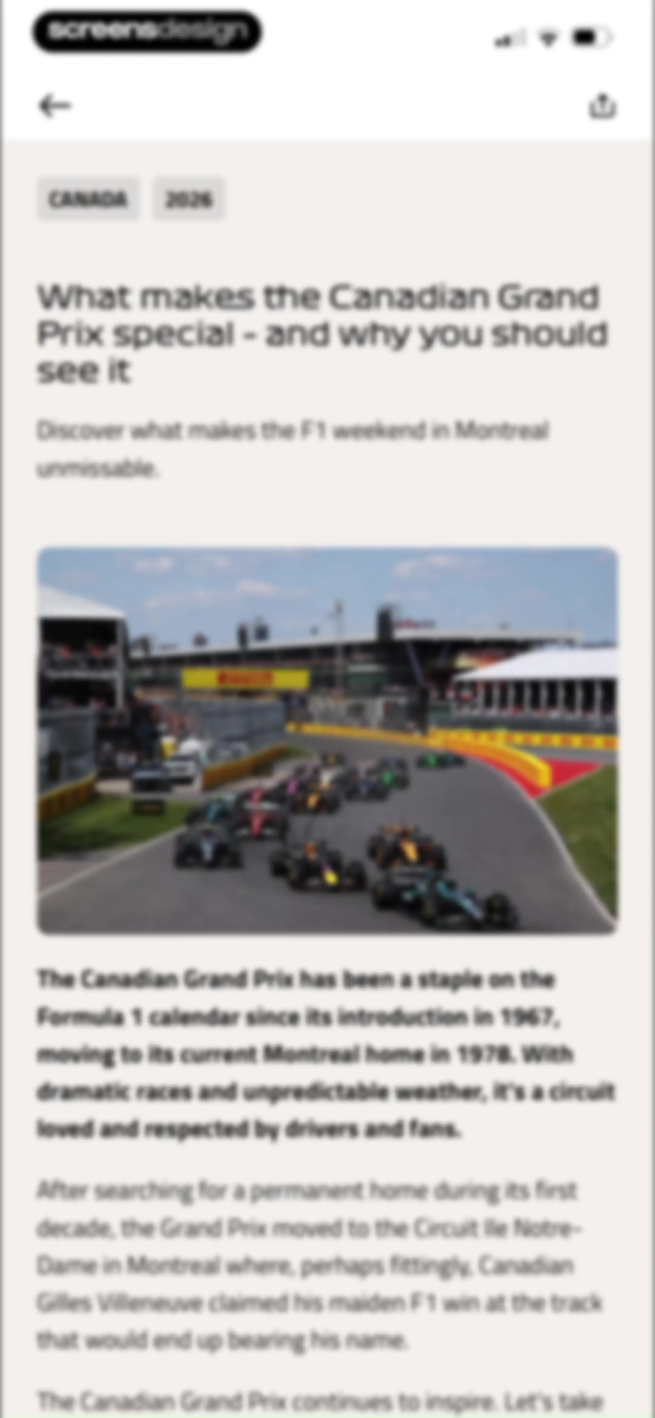 Formula 1® screen 38
