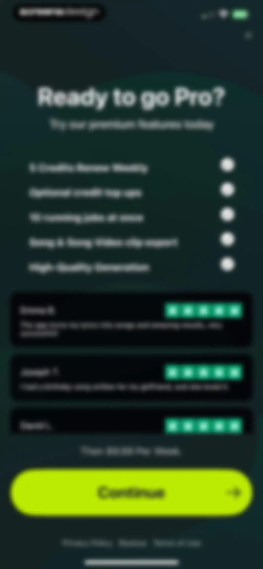 Song AI: AI Music Generator screen 9