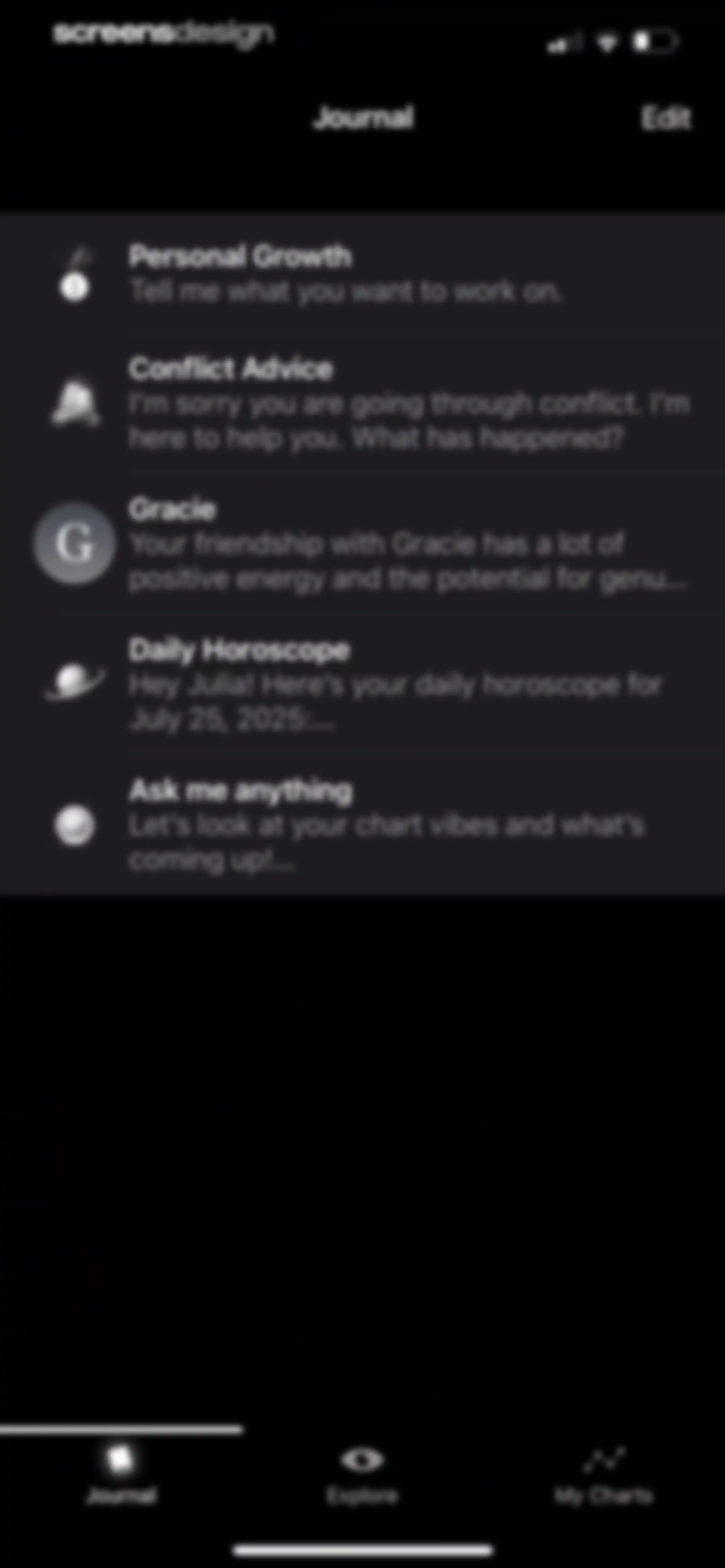 Astro AI: Life Advice screen 56