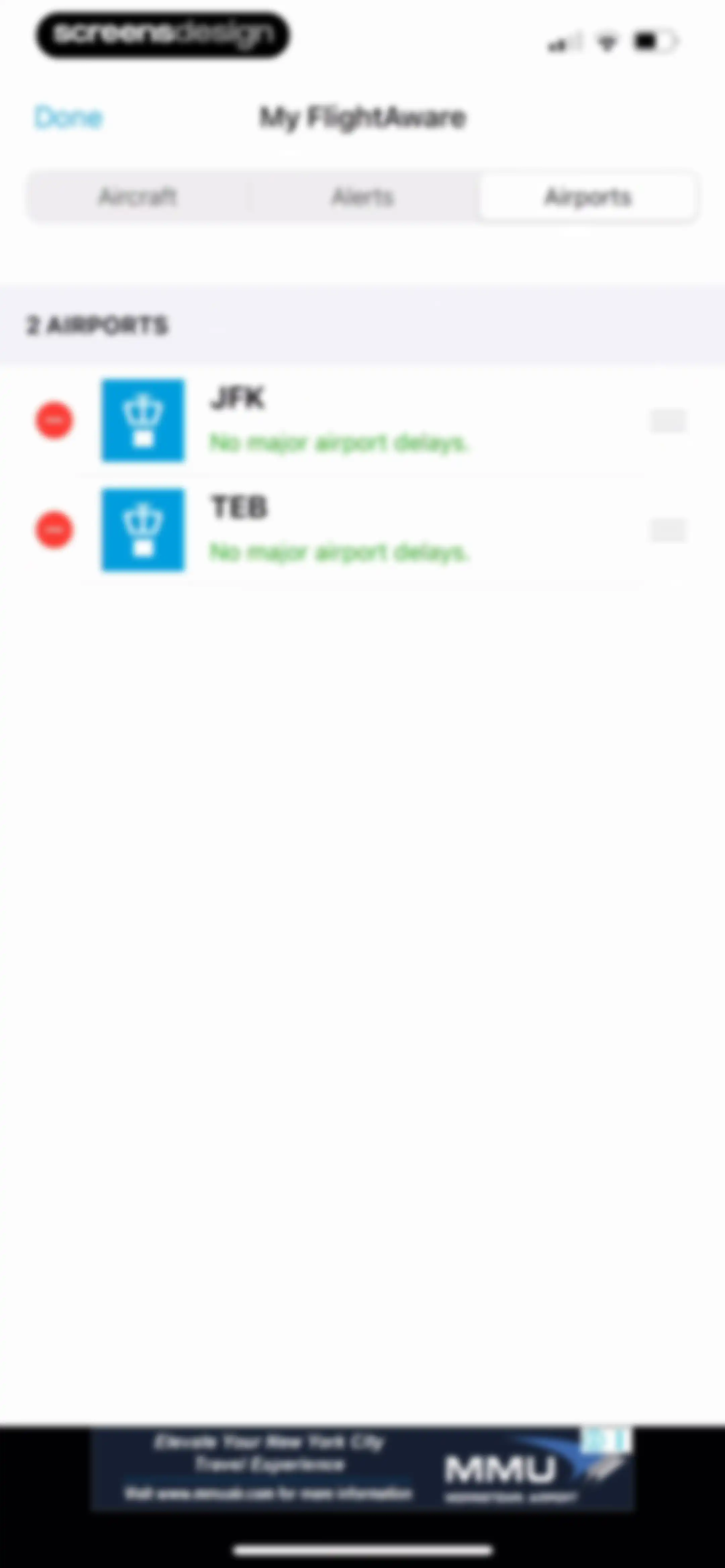 FlightAware Flight Tracker screen 81