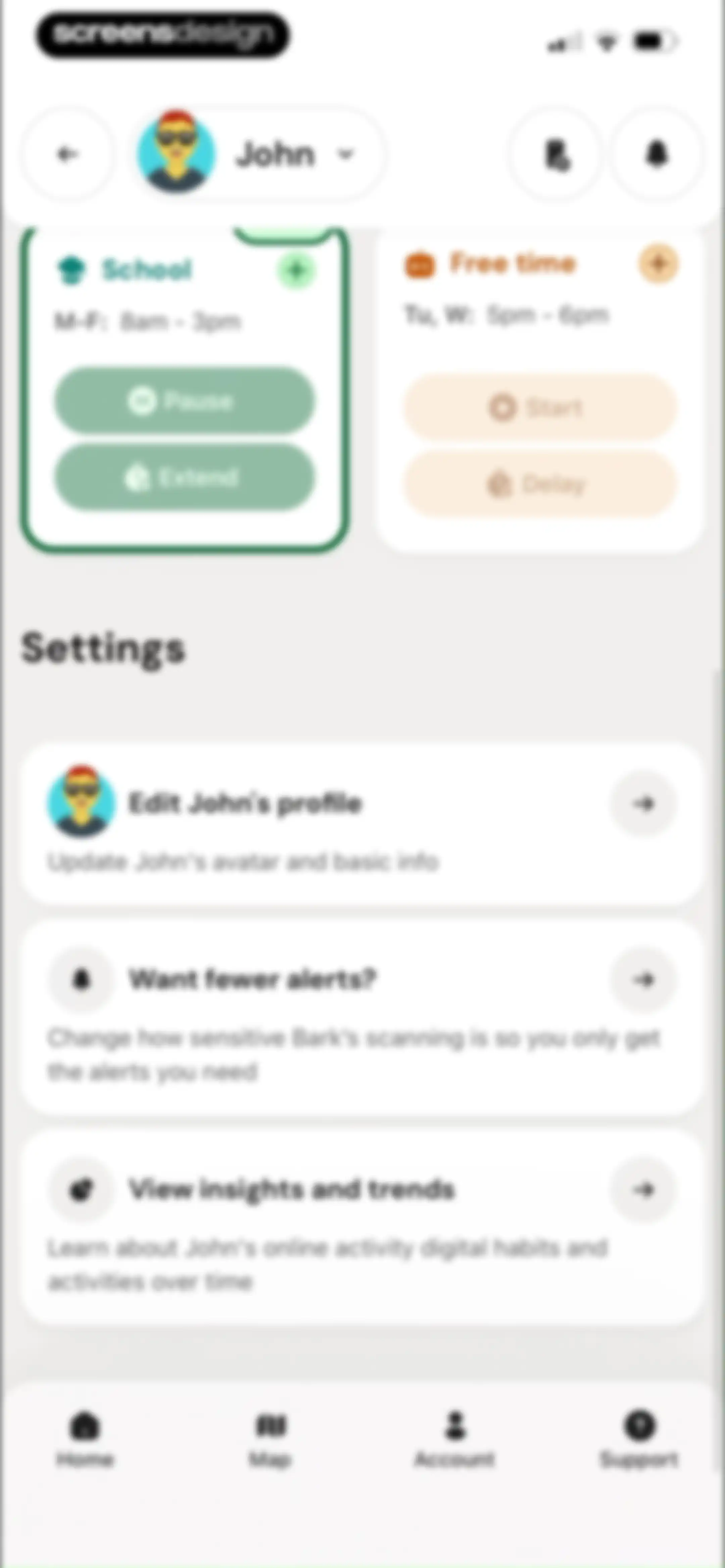 Bark - Parental Controls screen 94