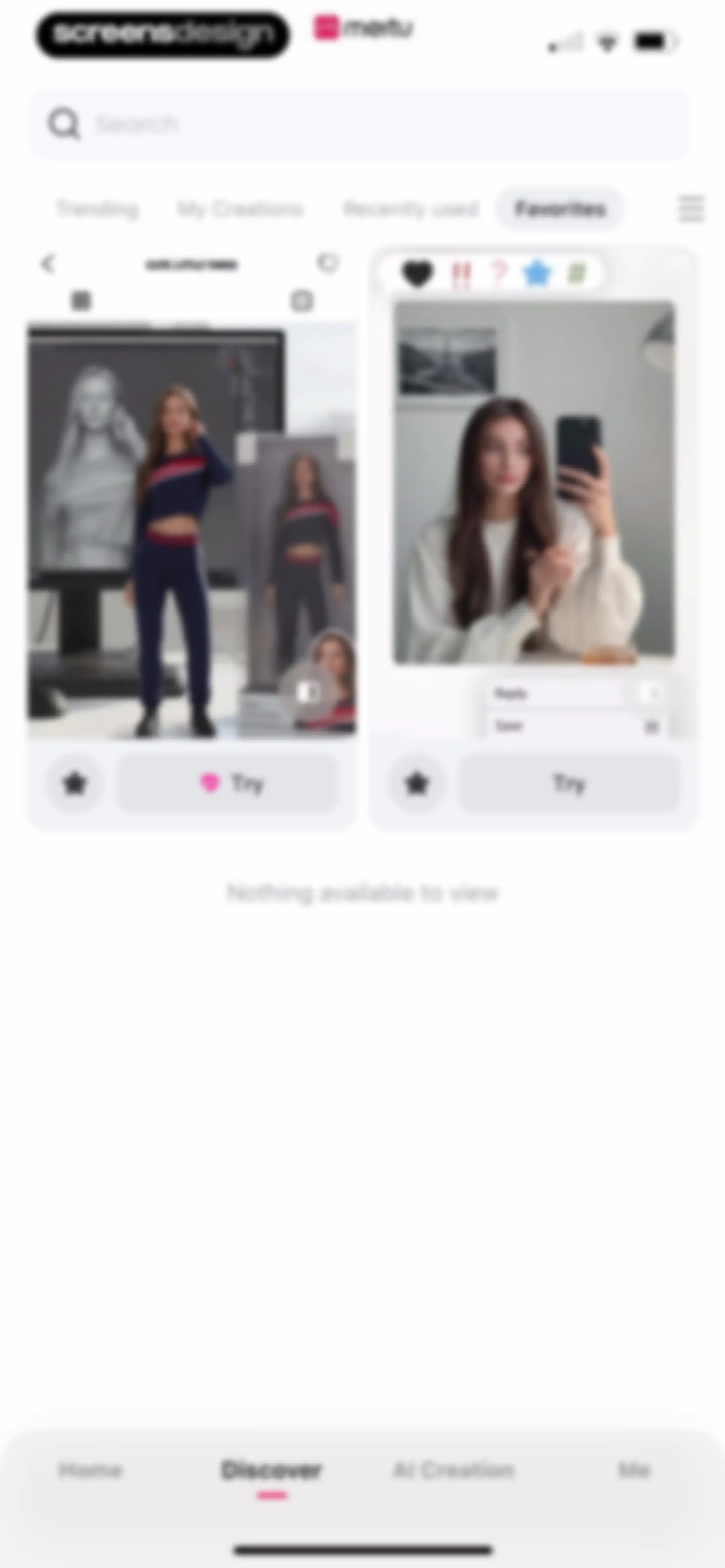 Meitu AI Photo & Video Editor screen 166
