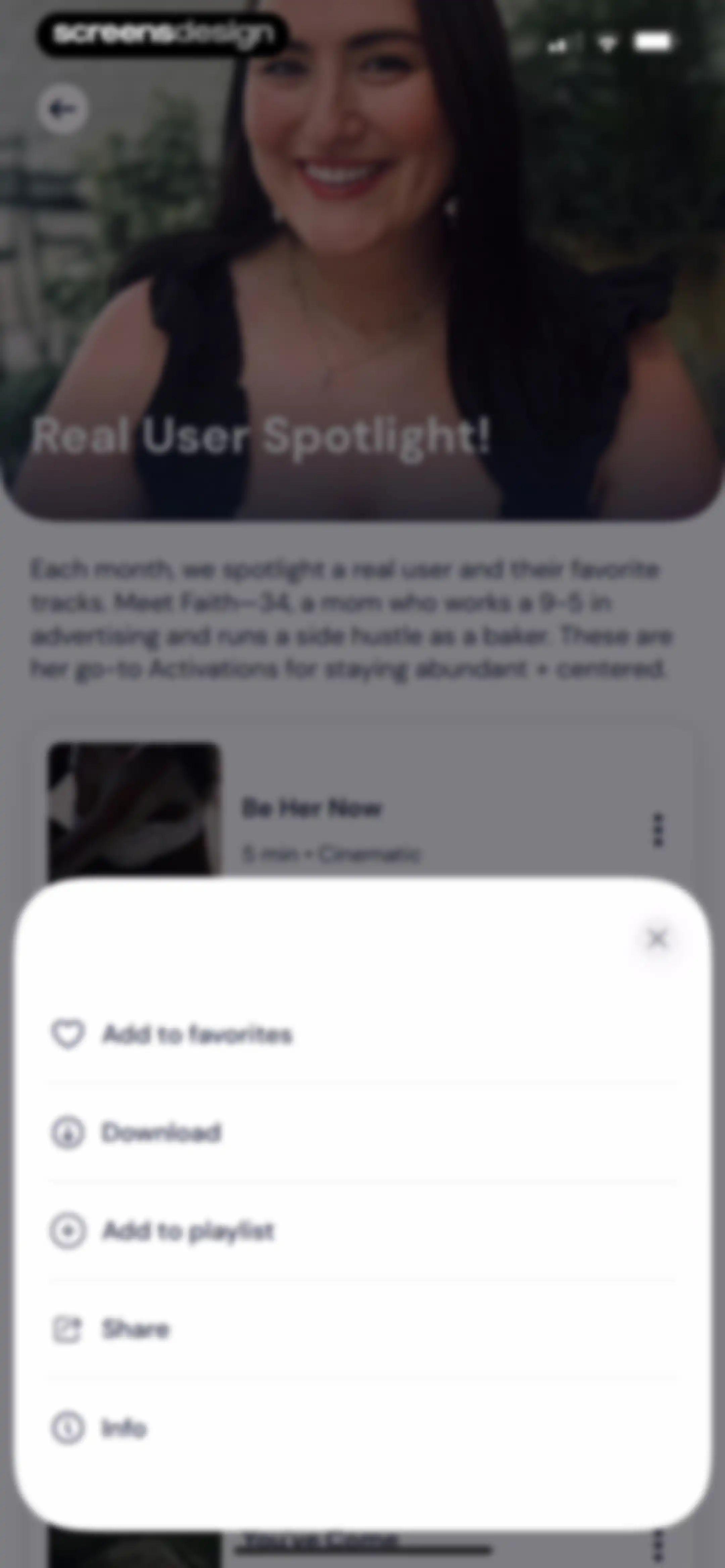 Activations: Daily Motivation screen 46