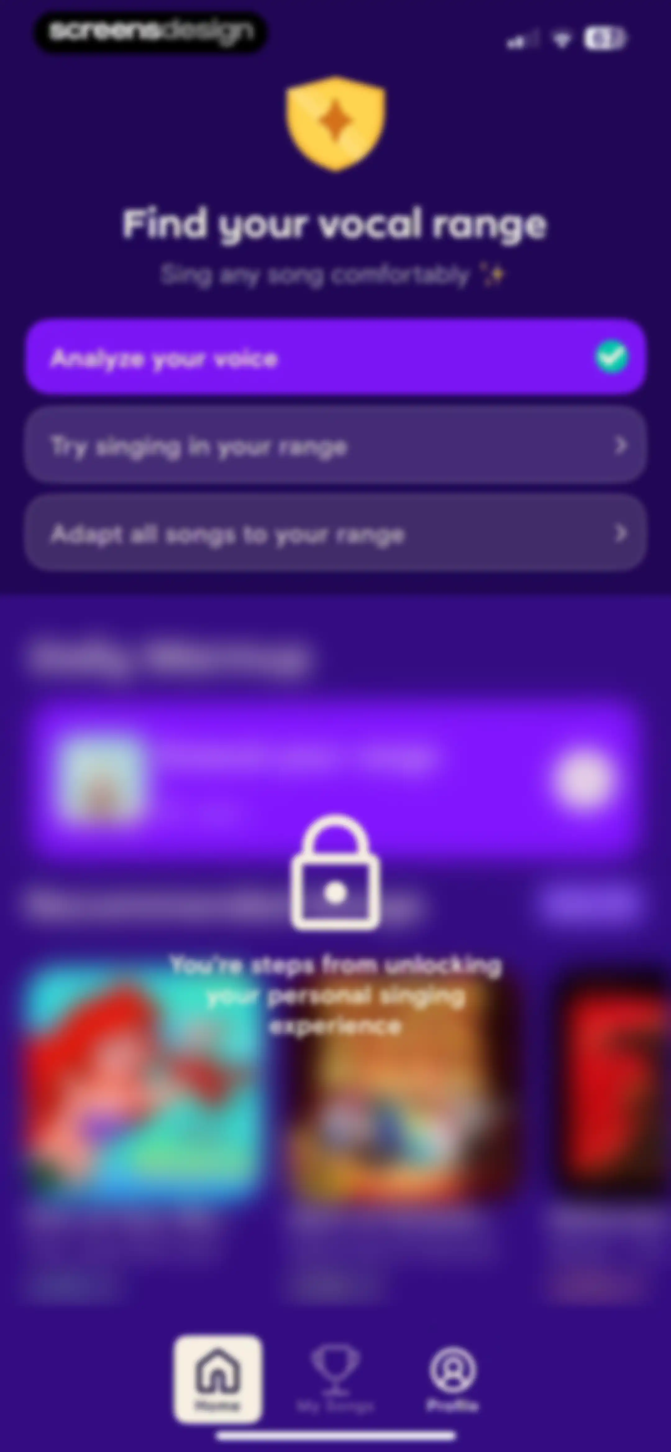 Simply Sing: My Singing App screen 66