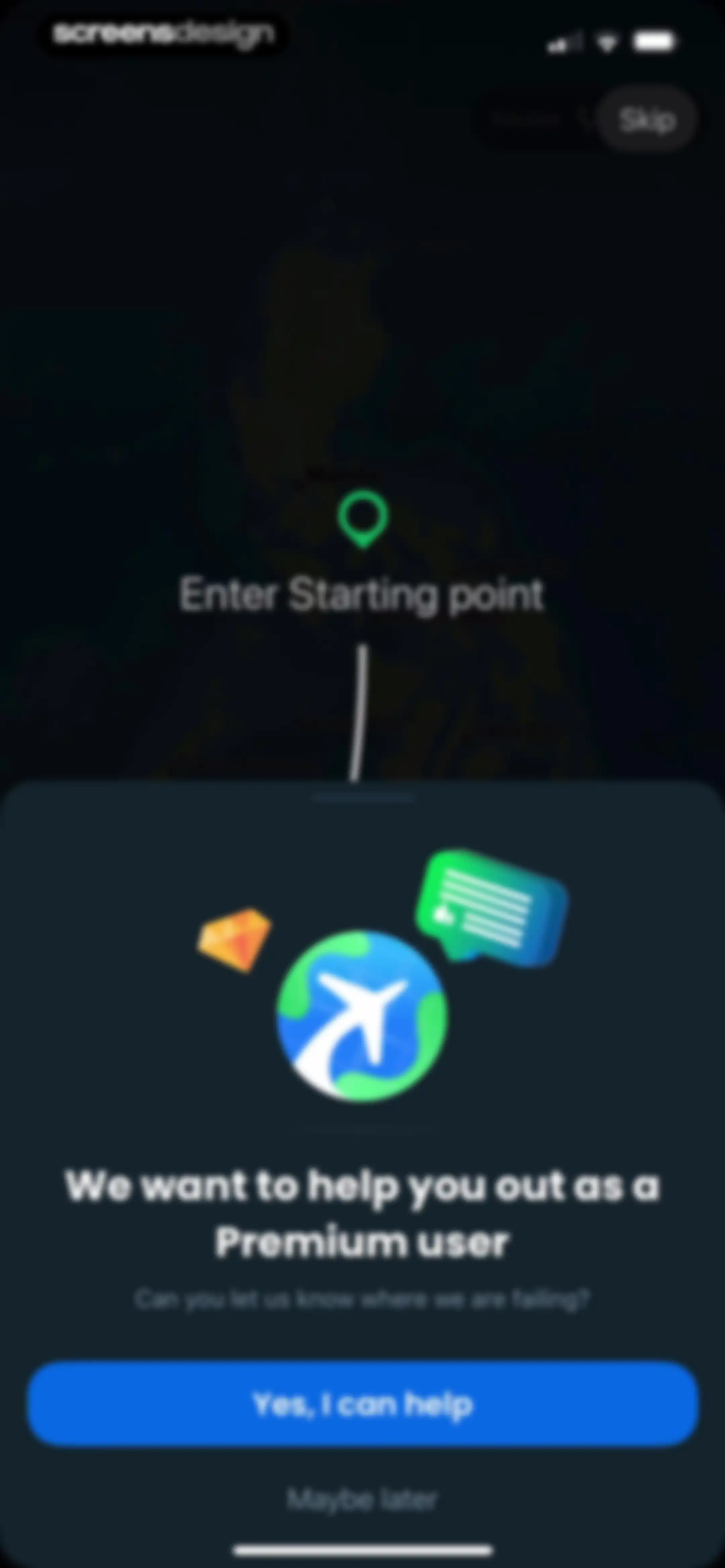TravelAnimator: Journey Route screen 18