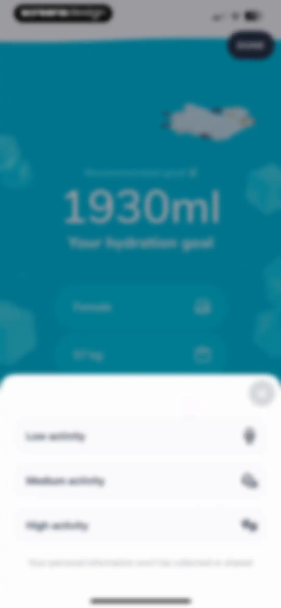 Water tracker Waterllama screen 14