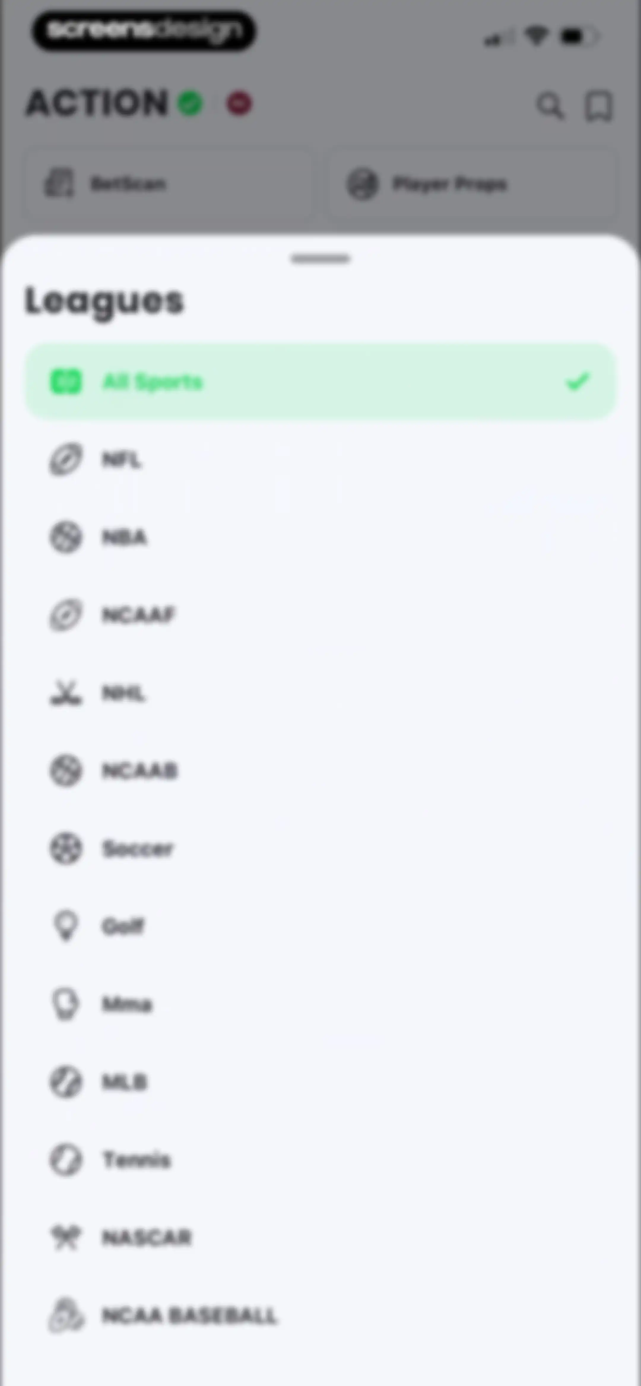 Action Network: Sports Betting screen 51
