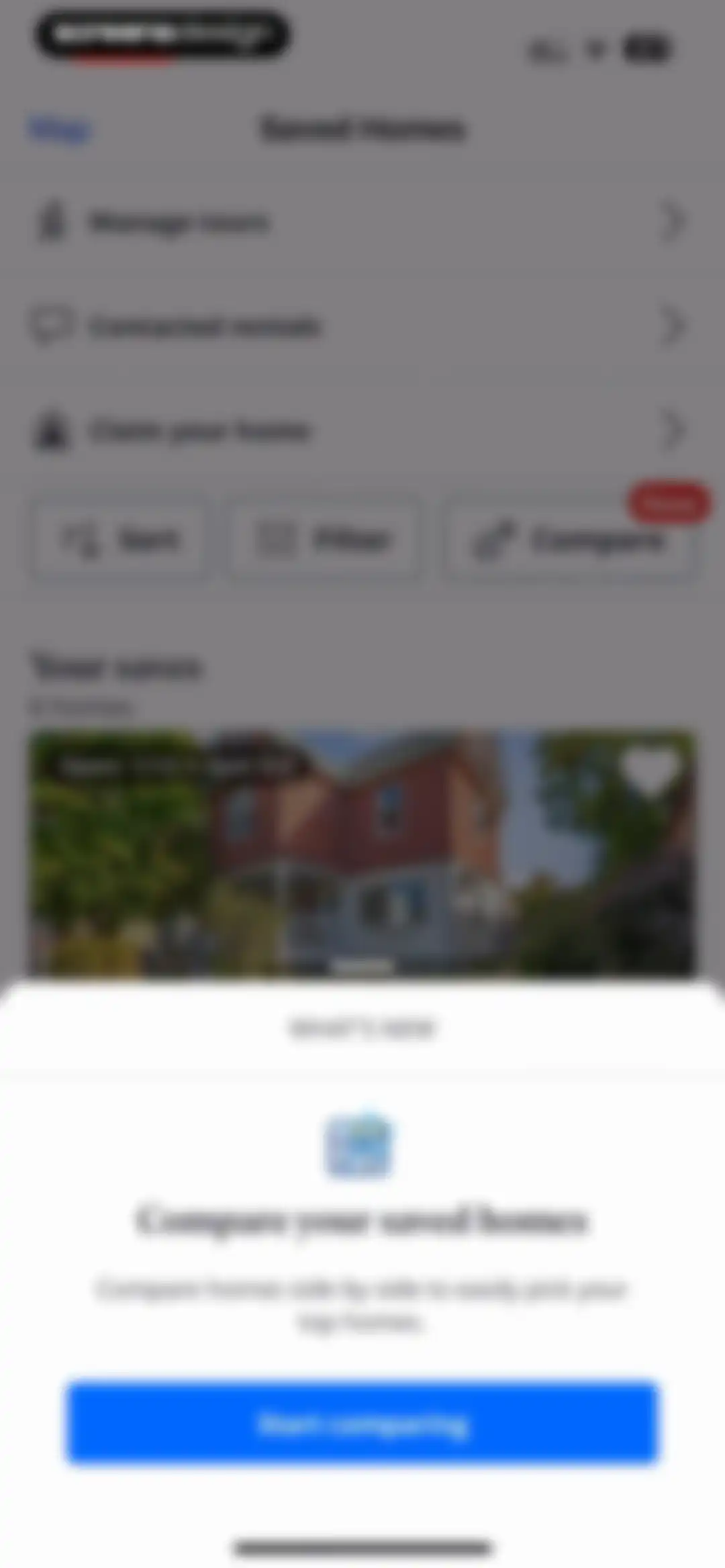 Zillow Real Estate & Rentals screen 108