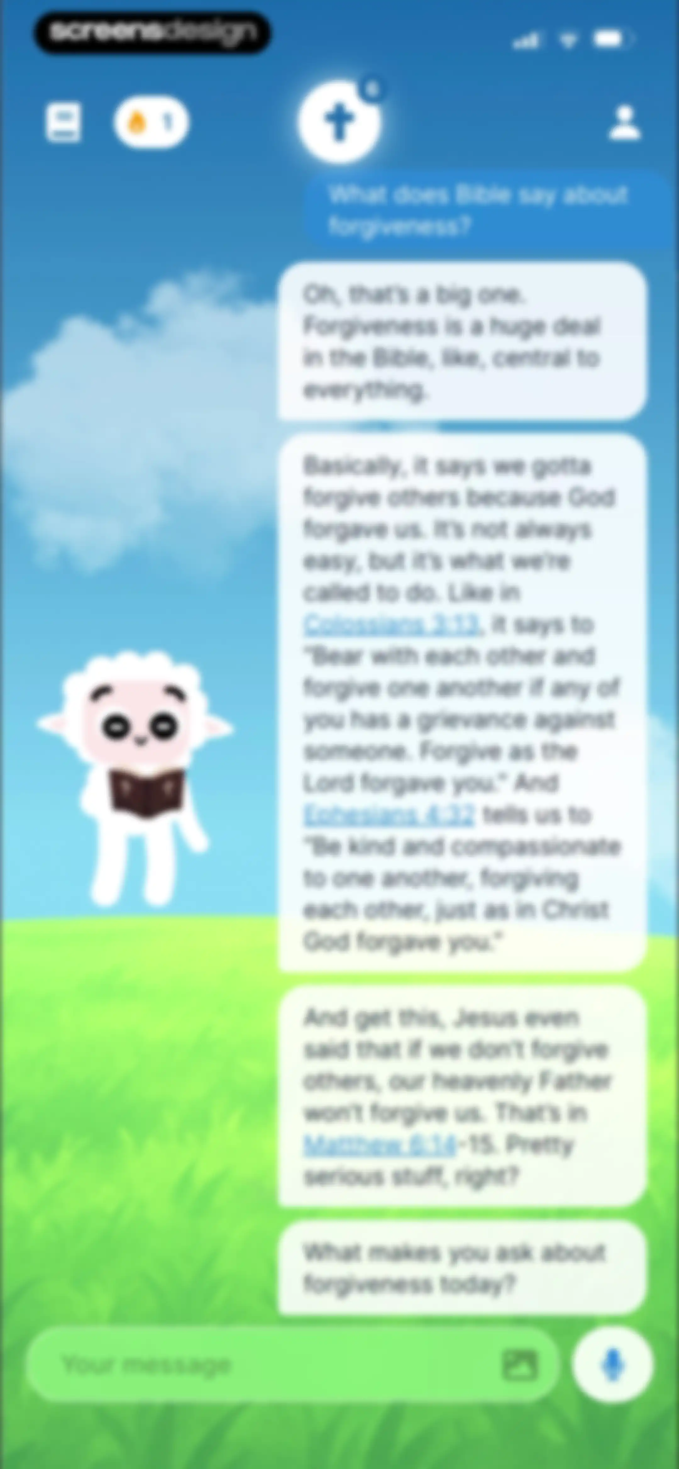 Creed: Bible Chat & Companion screen 43