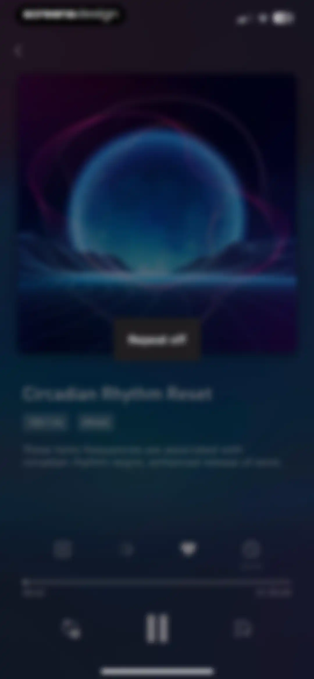 Frequency: Healing Sounds screen 22
