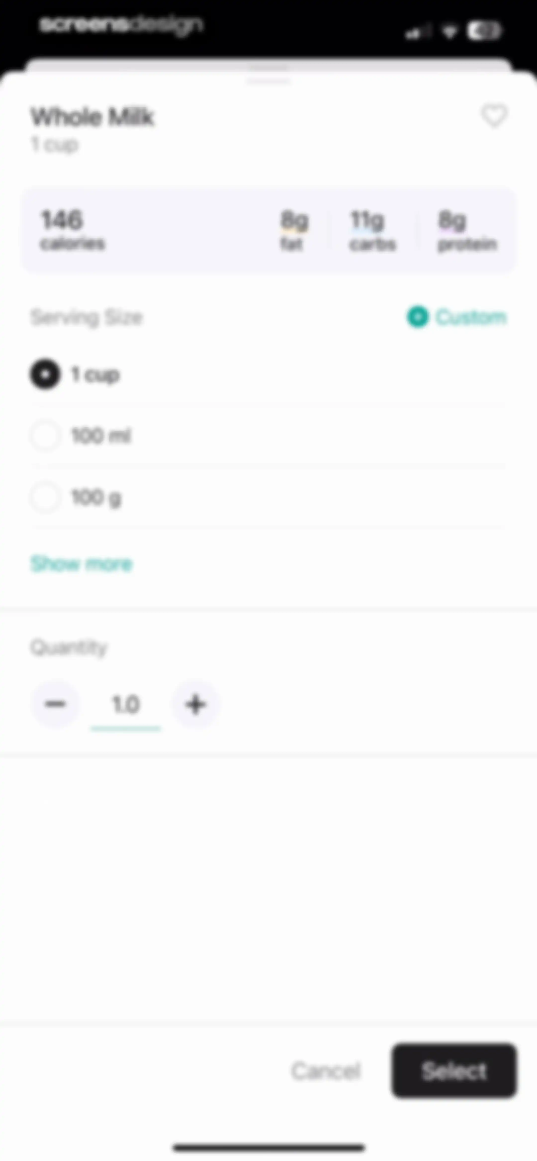 Diet & Food Tracker: EatWell screen 65