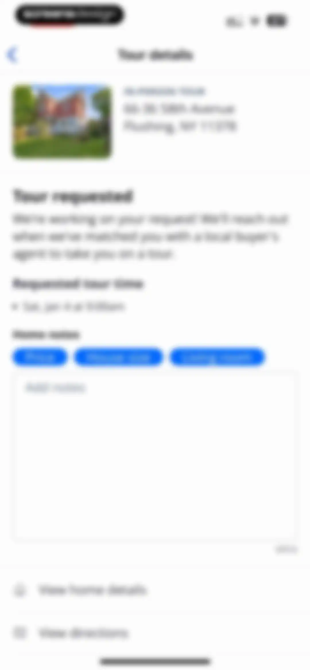 Zillow Real Estate & Rentals screen 111