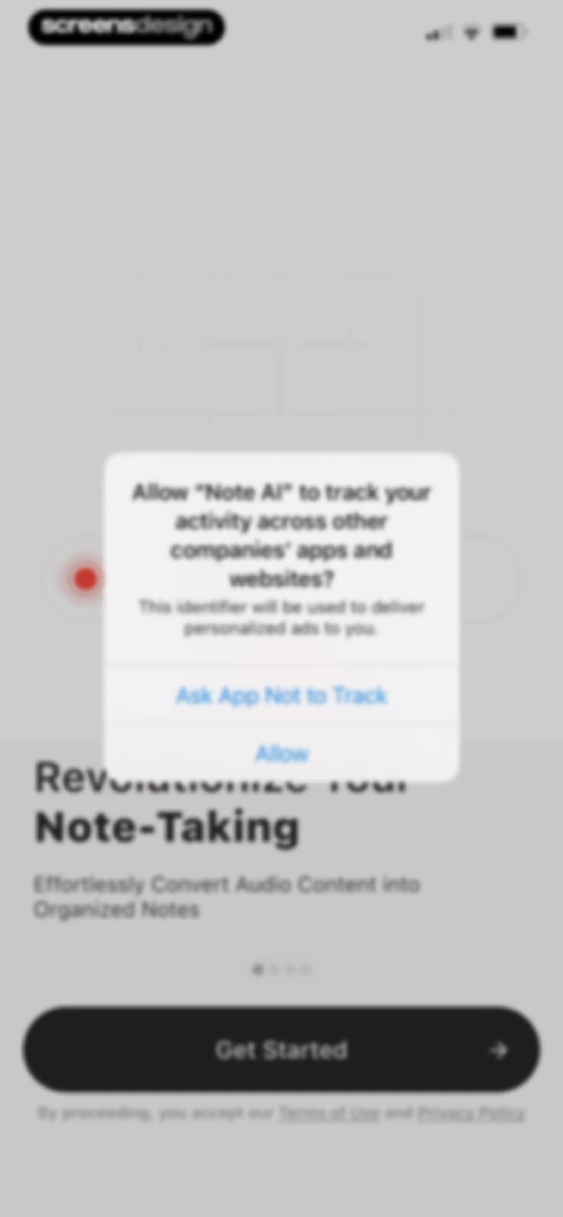 Note AI: Smart Note Taker screen 2
