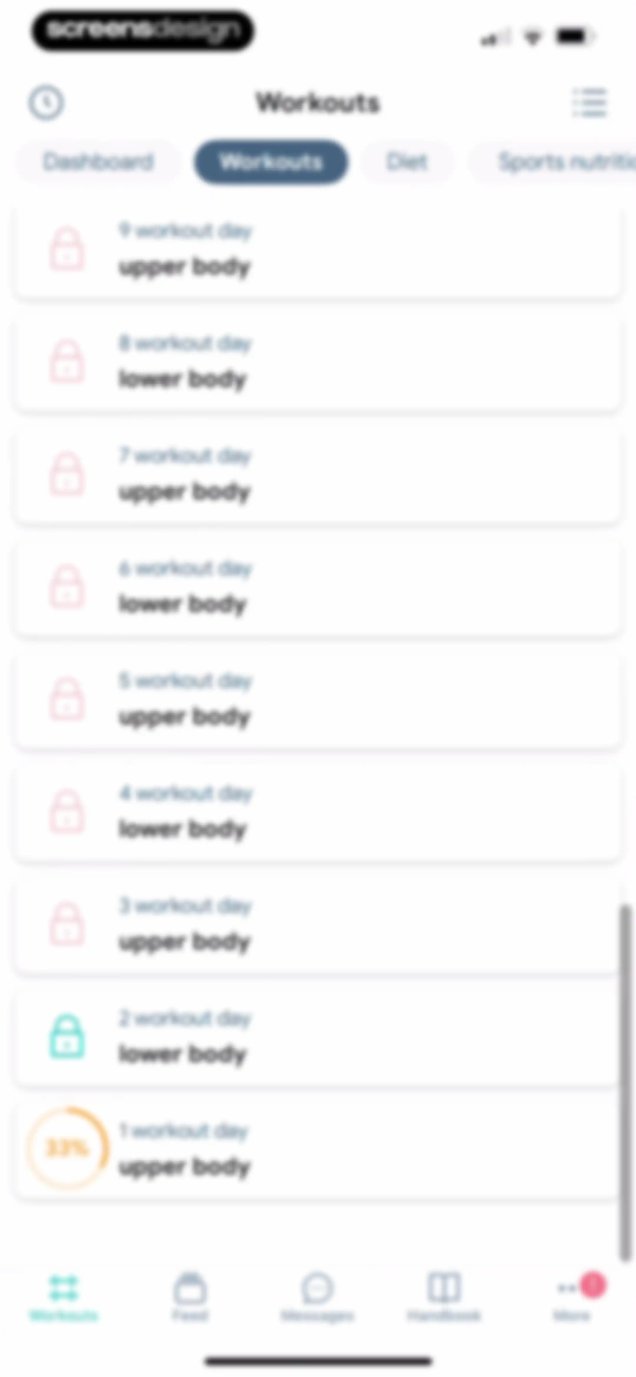 Fitness App: Gym Workout Plan screen 84
