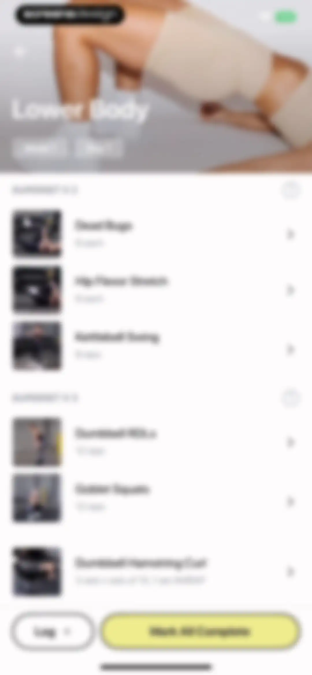 Sesh: Women Fitness & Workouts screen 62
