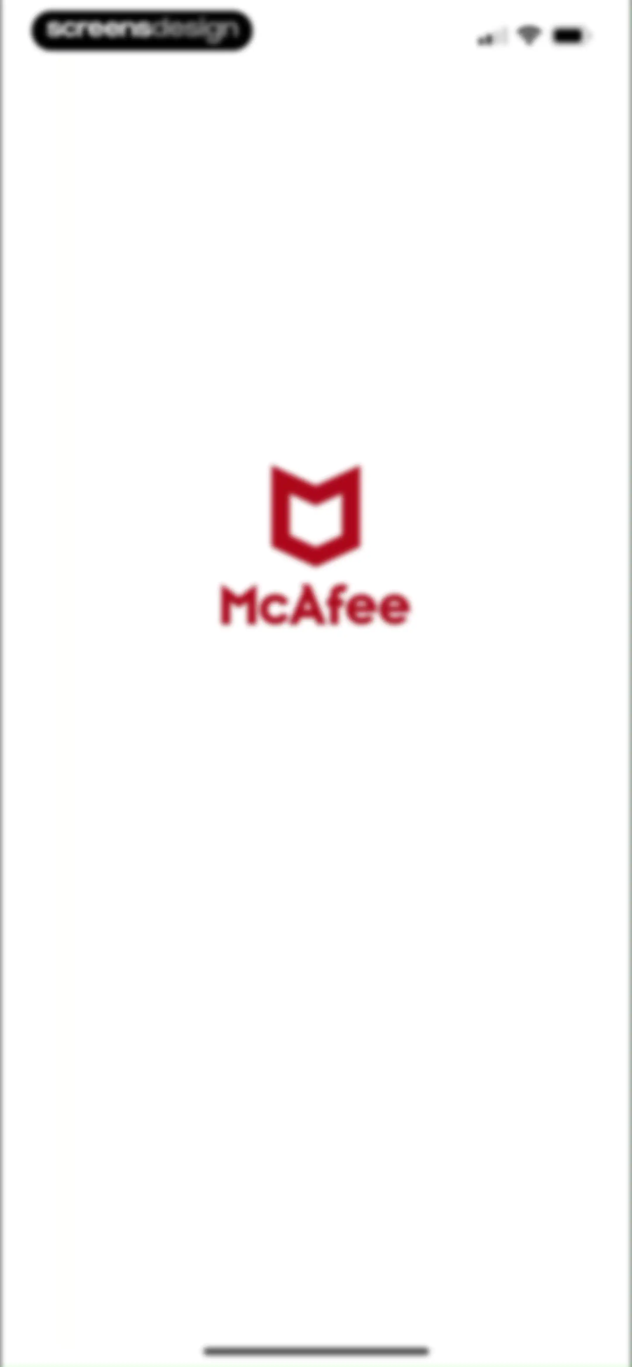 McAfee: Stay Secure & Private screen 1