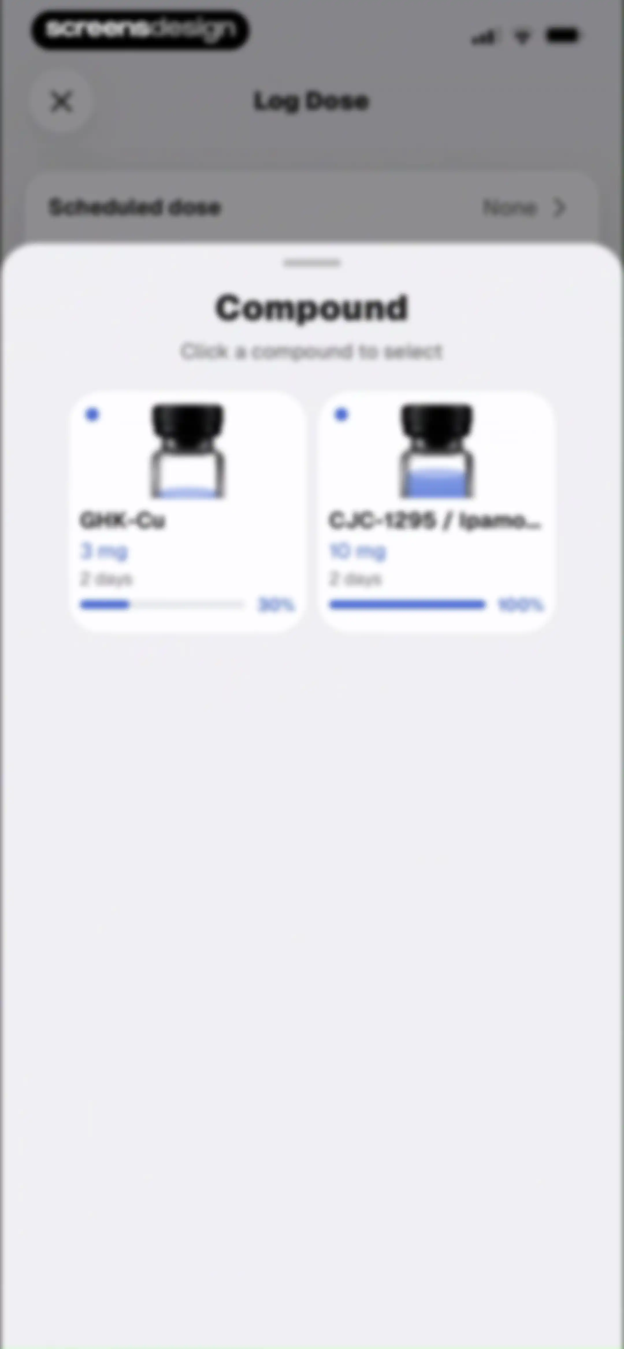 Pep AI: Peptide GLP-1 Tracker screen 85
