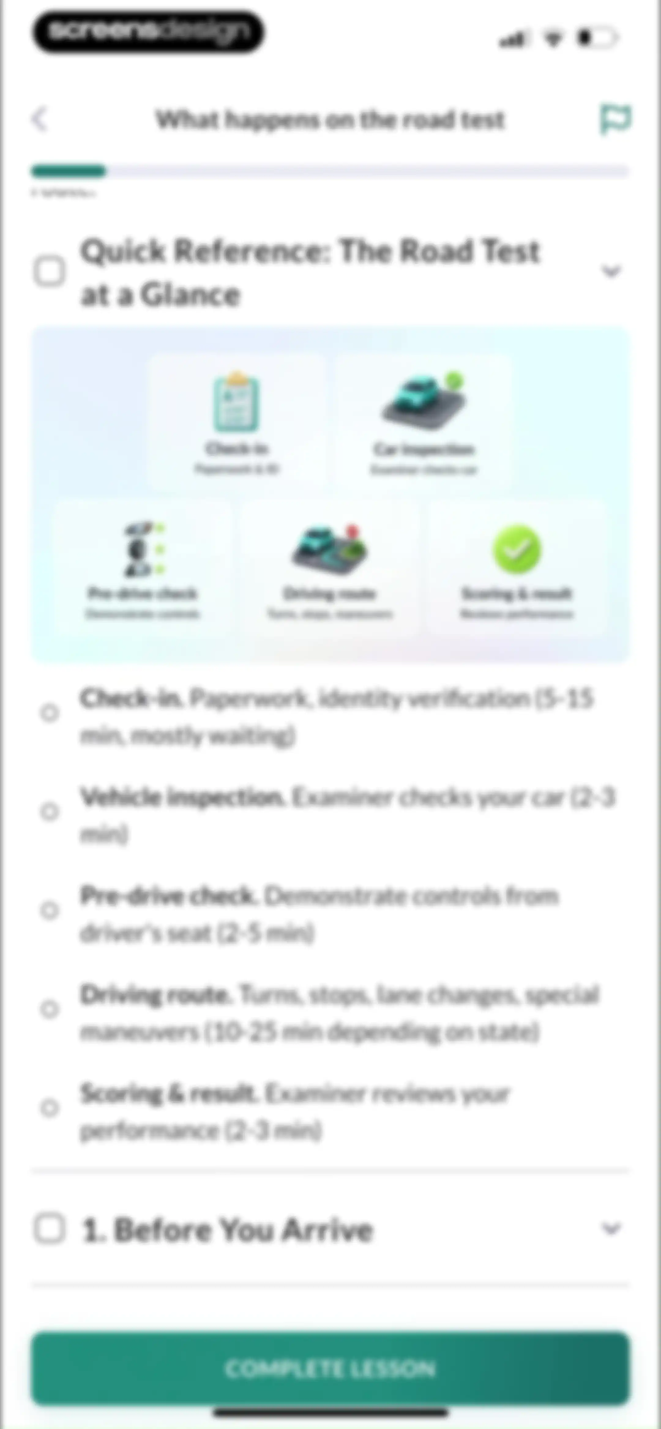 Zutobi: Permit & Driving Prep screen 26